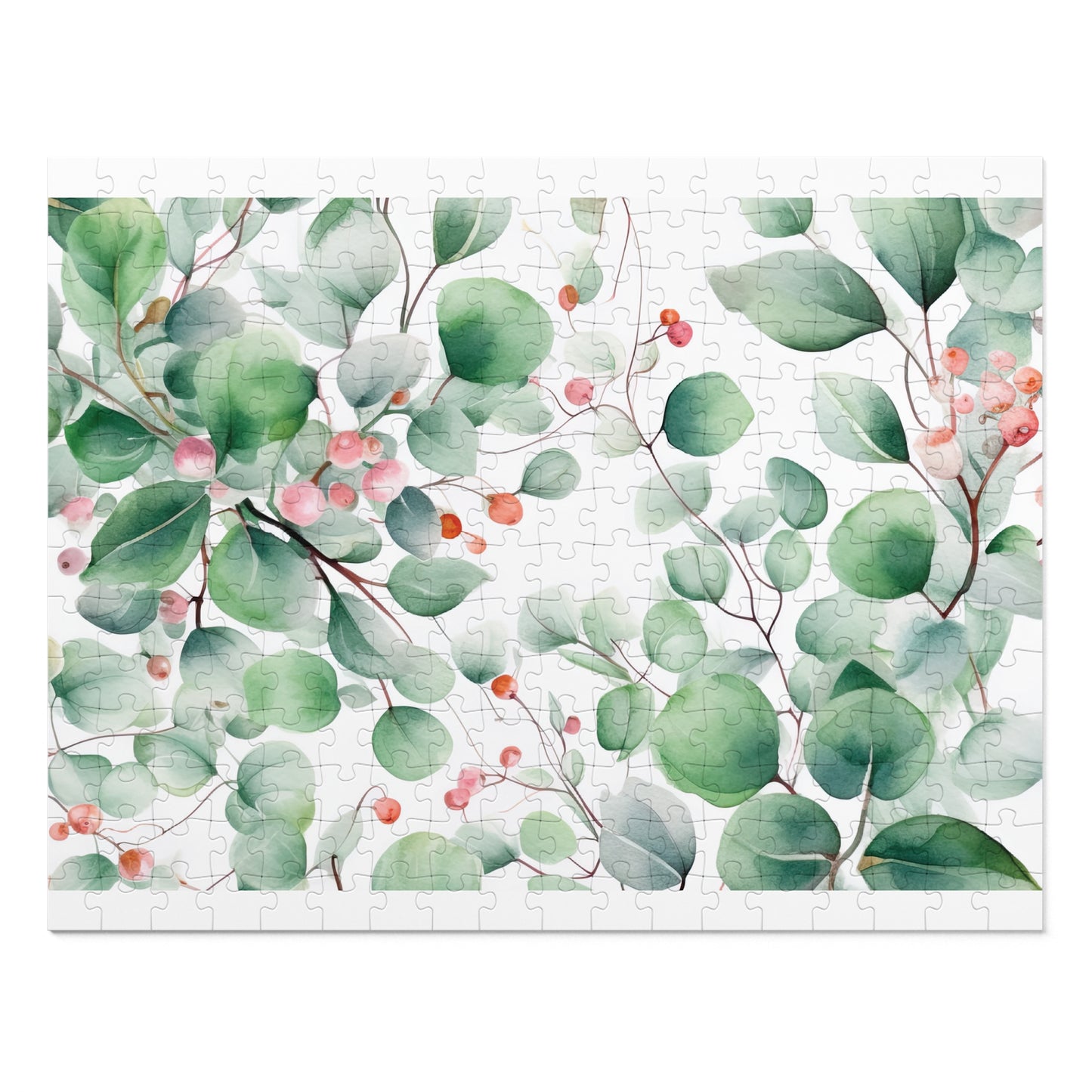 Jigsaw Puzzle, Eucalyptus Leaves, Personalised/Non-Personalised (30, 110, 252, 500,1000-Piece)