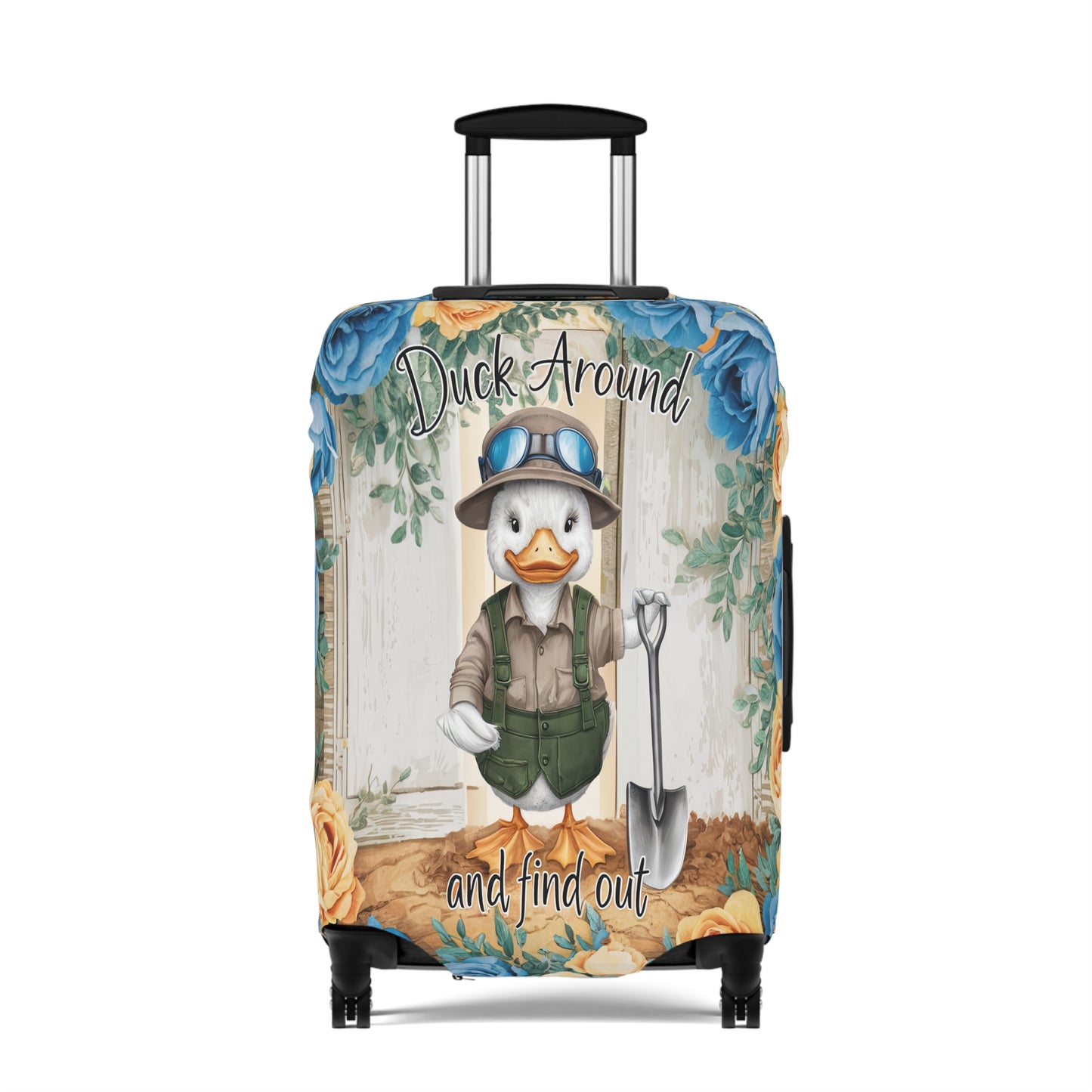 Luggage Cover, Duck around and find out, awd-1664