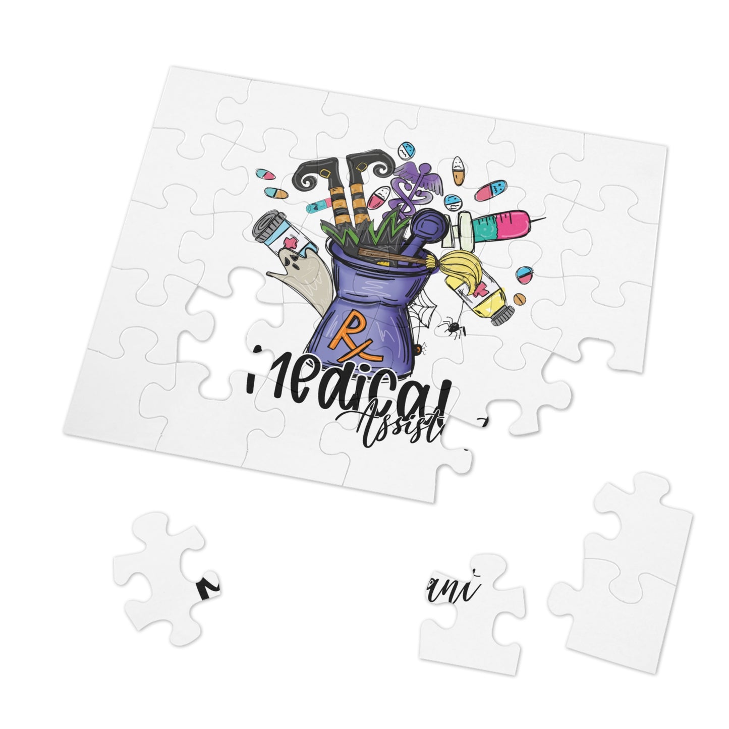 Jigsaw Puzzle, Christmas, Halloween, Medical Assistant, Personalised/Non-Personalised (30, 110, 252, 500,1000-Piece)