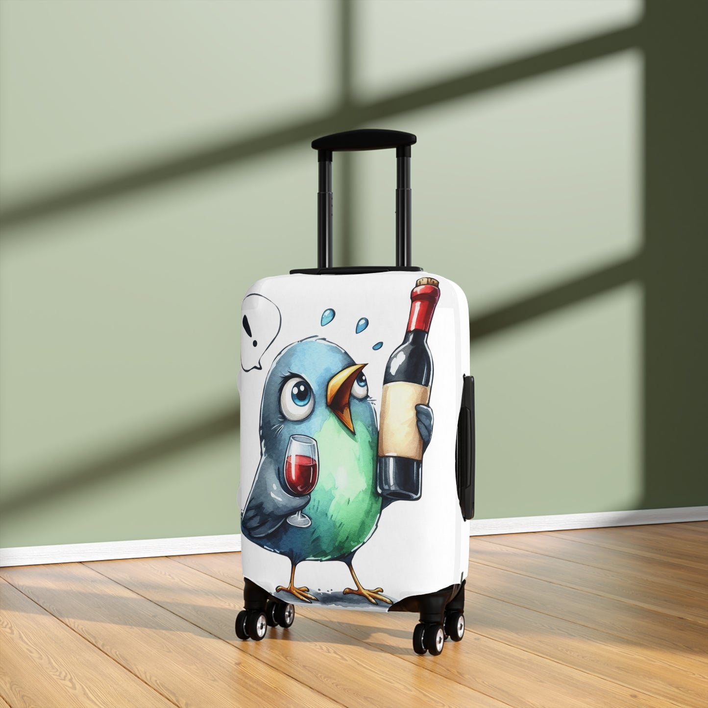 Luggage Cover, Cute Bird, awd-1639