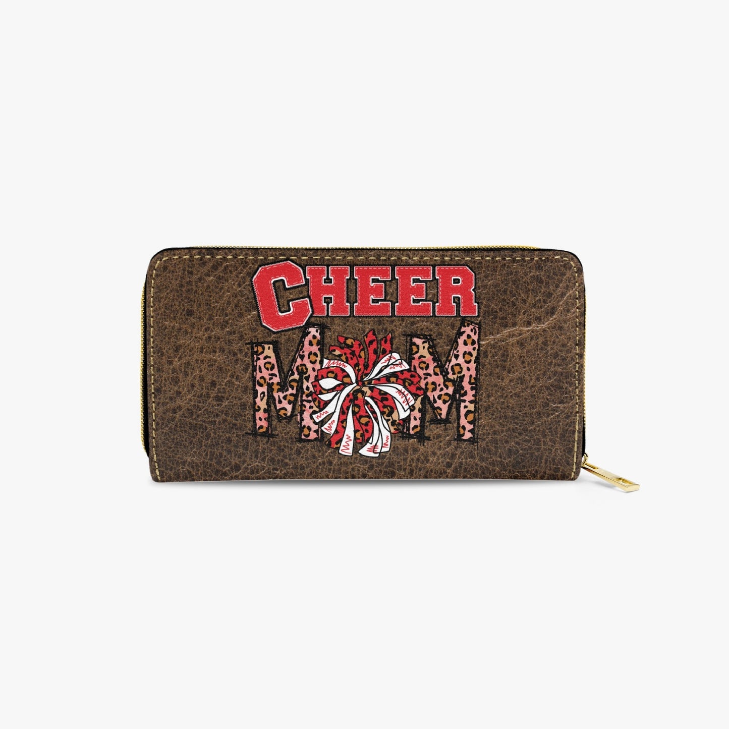 Long Type Zipper Purse - Cheer Mum/Mom