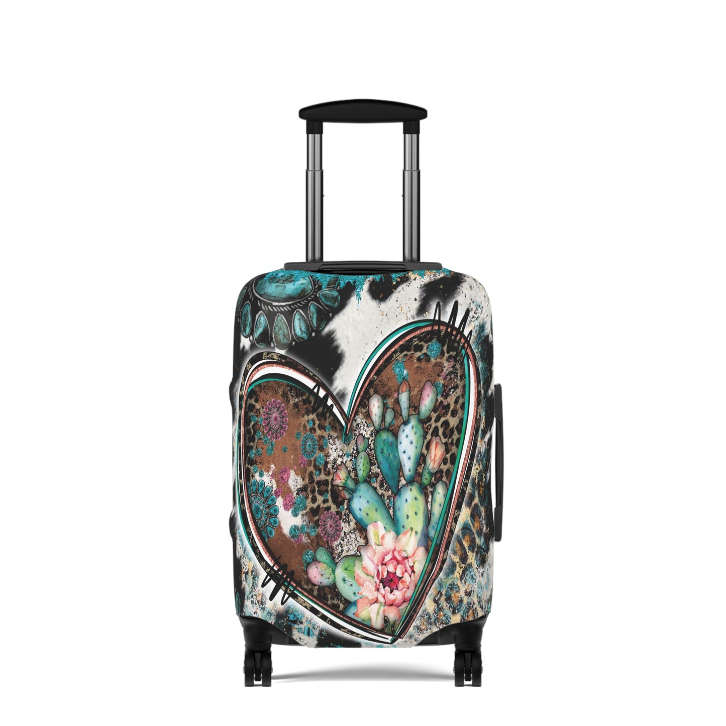 Luggage Cover, Country and Western, Heart, awd-041