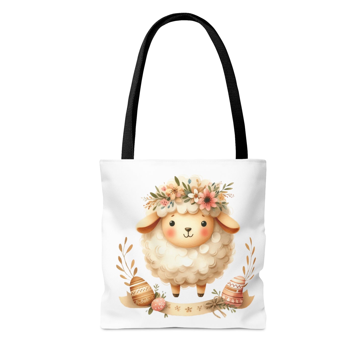 Tote Bag, Easter, Sheep, Personalised/Non-Personalised Tote bag