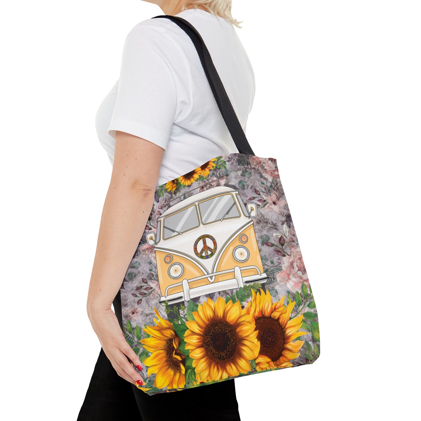 Tote Bag, Sunflowers, Combi Van Tote bag