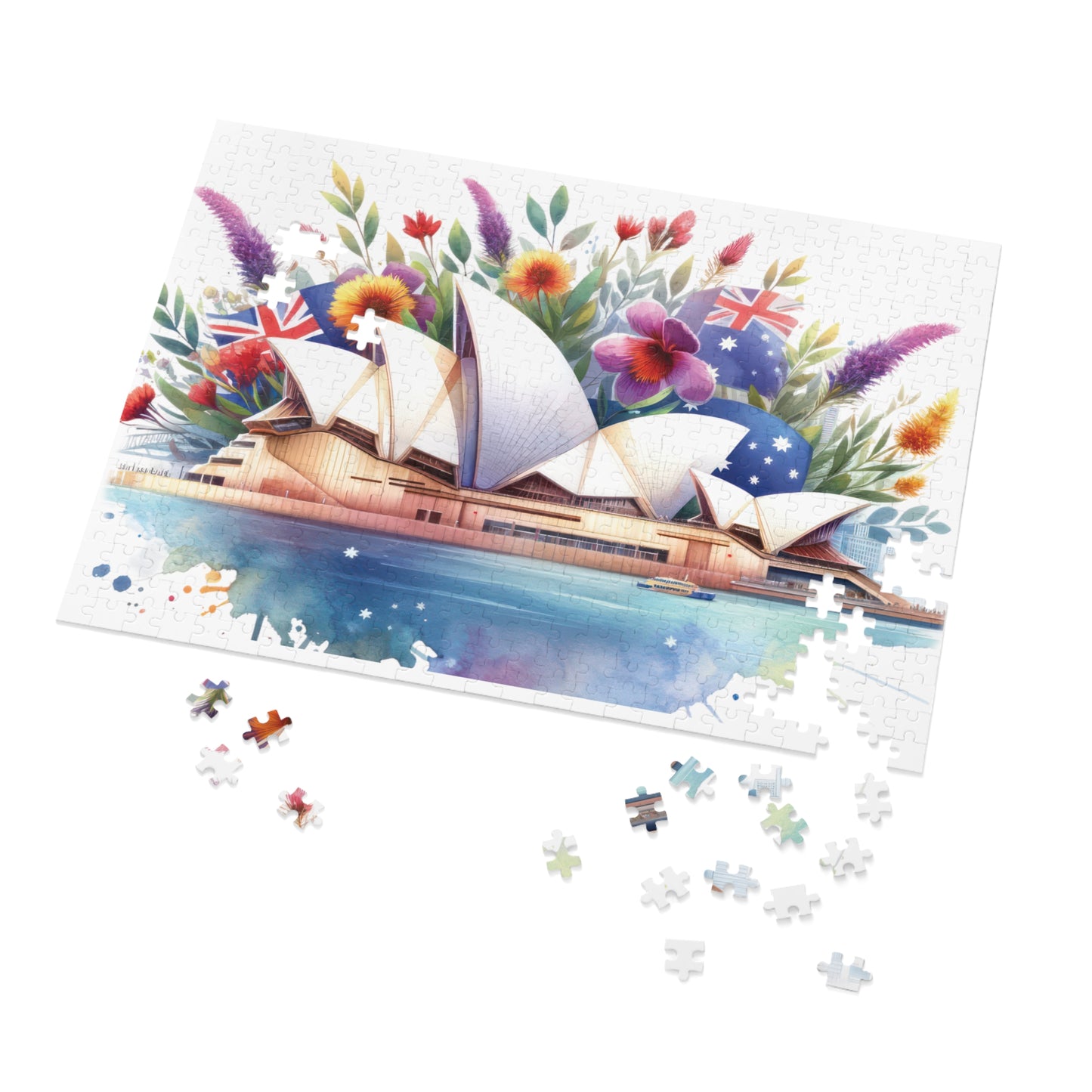 Jigsaw Puzzle, Sydney Opera House, Australia, Personalised/Non-Personalised (30, 110, 252, 500,1000-Piece)