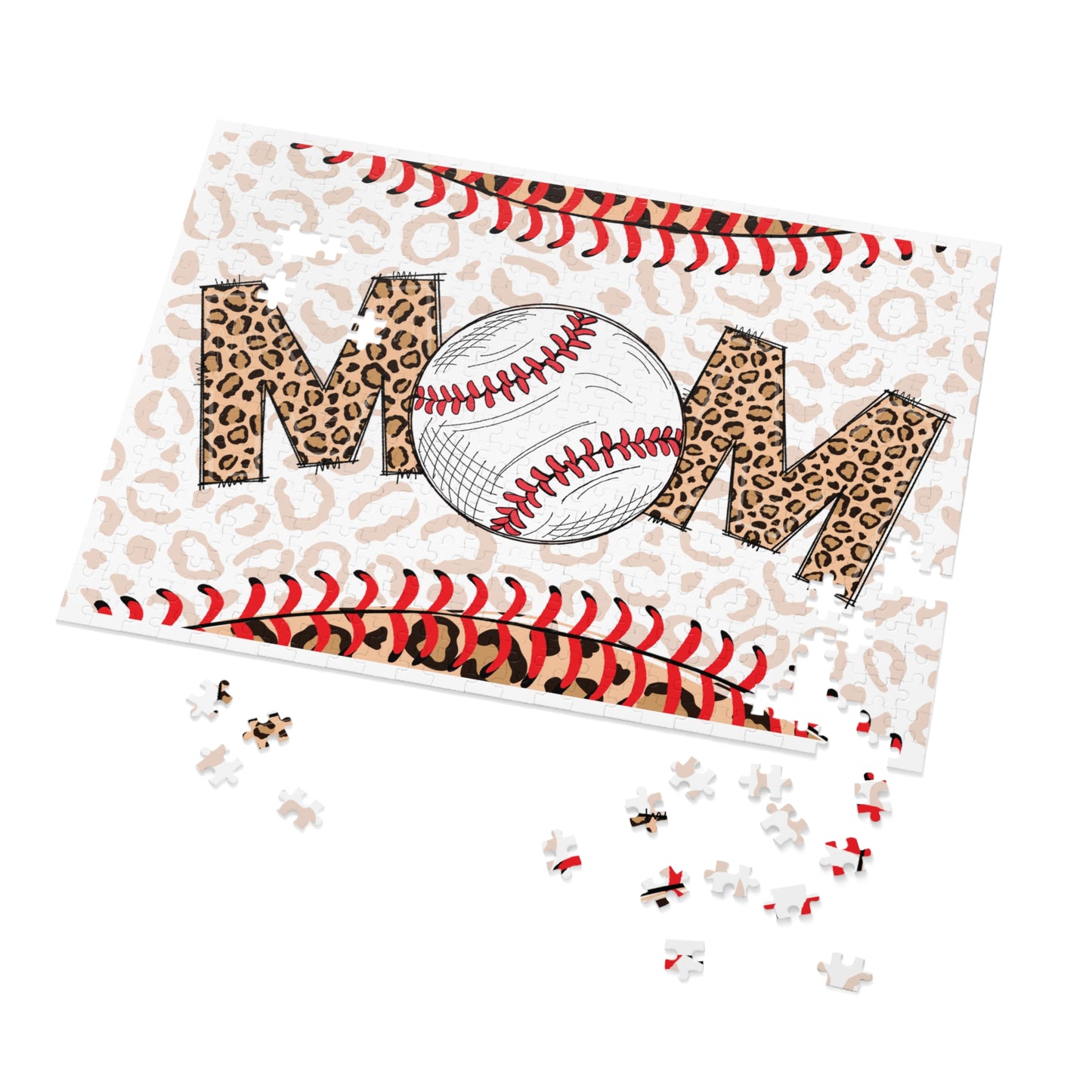 Puzzle, Softball Mom, Personalised/Non-Personalised (30, 110, 252, 500,1000-Piece) awd-607