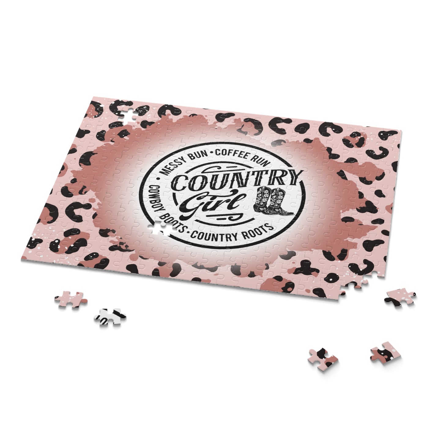 Personalised/Non-Personalised Puzzle, Country Girl (120, 252, 500-Piece)