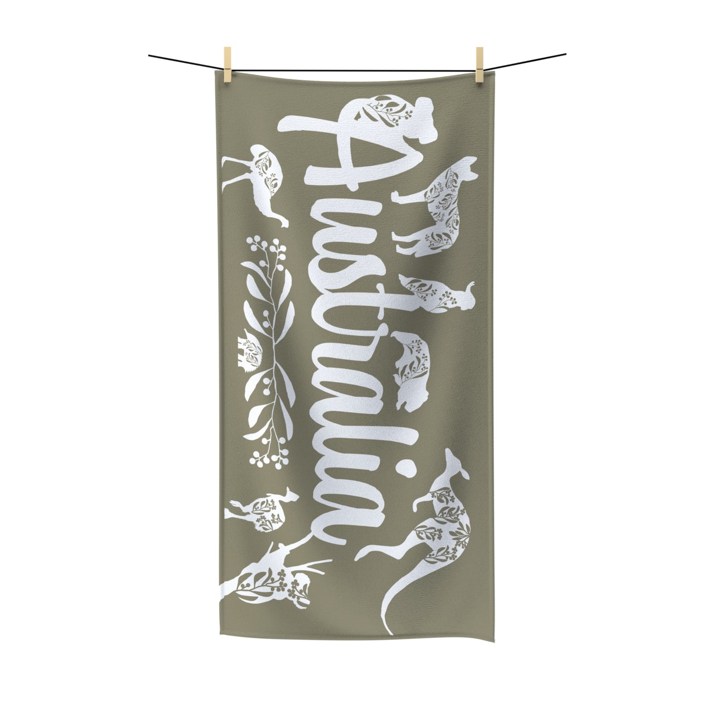 Beach Towel, Australian Series, Polycotton Towel