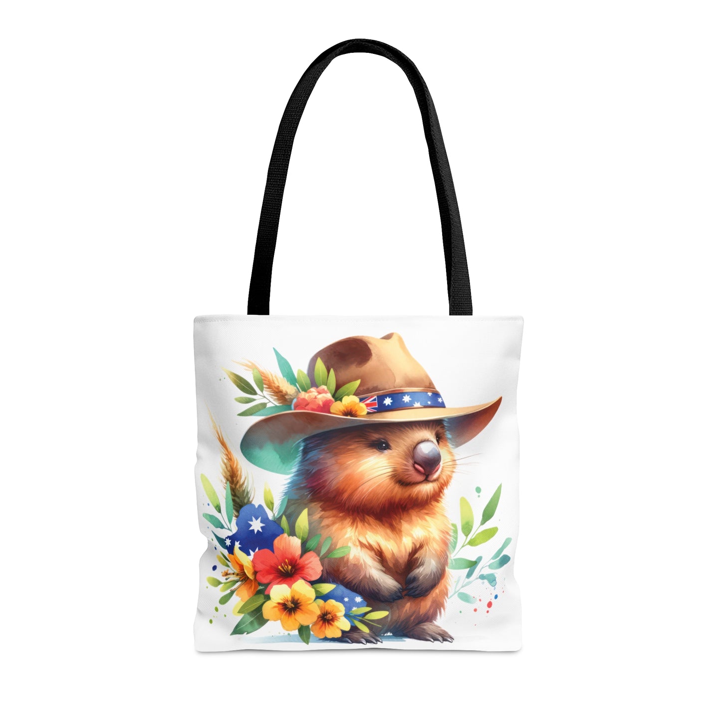 Tote Bag, Australian Animals, Wombat, Personalised/Non-Personalised Tote bag