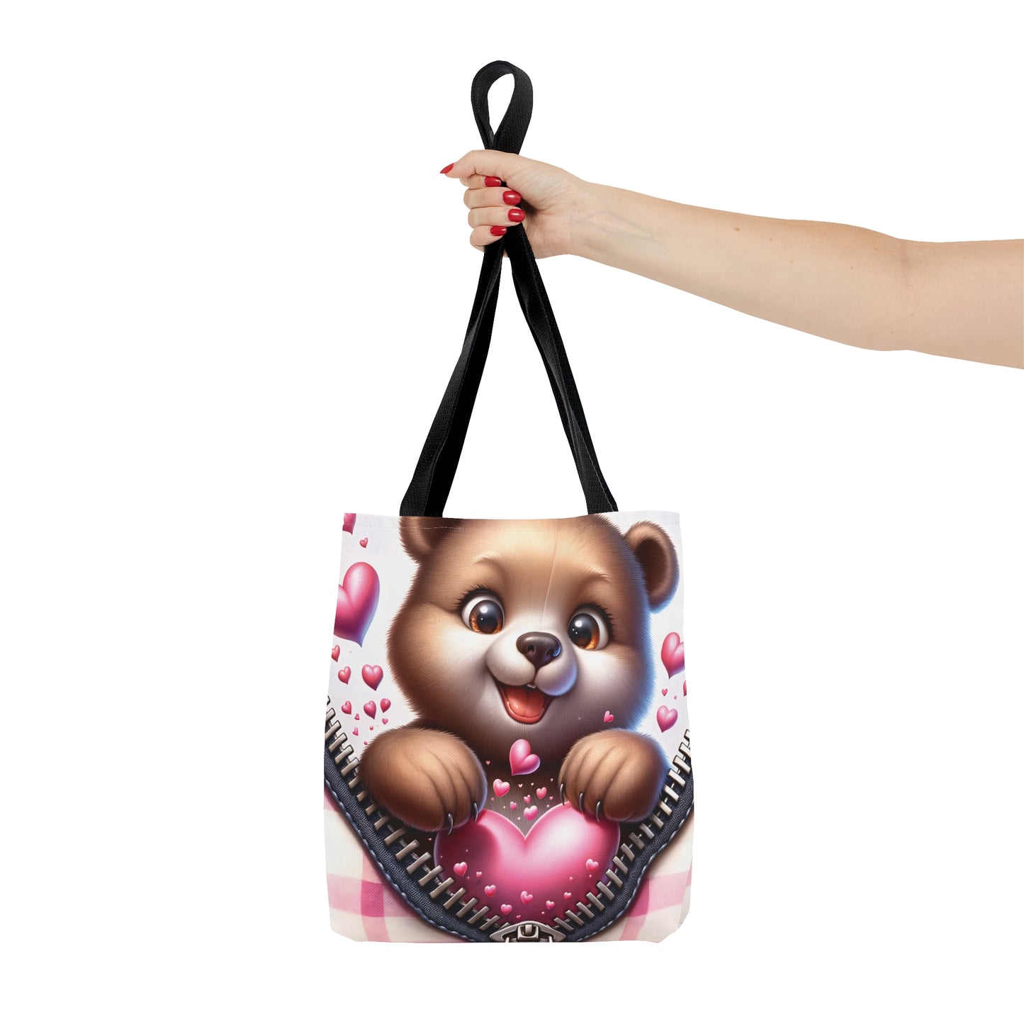 Tote Bag, Bear, Personalised/Non-Personalised Tote bag