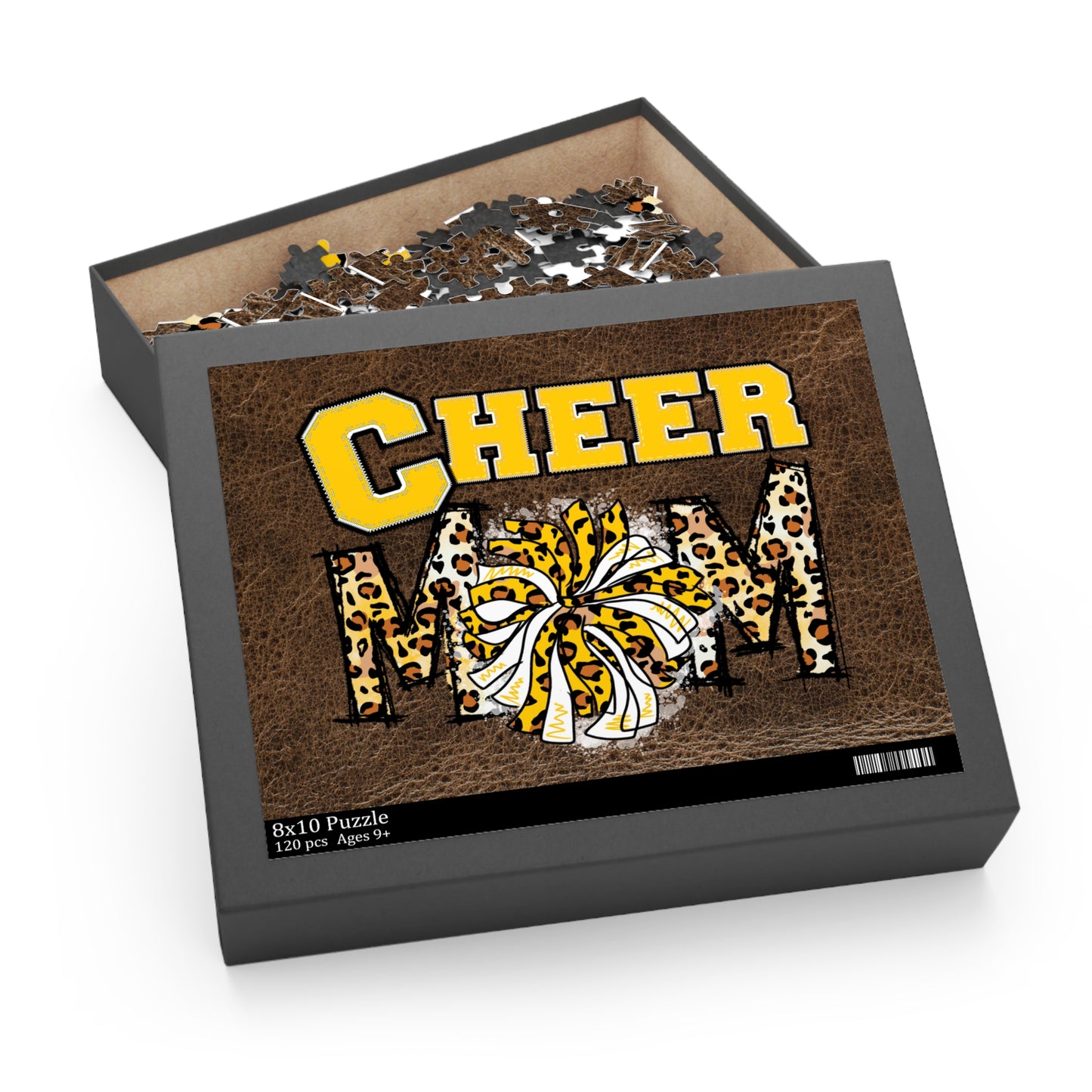 Personalised/Non-Personalised Puzzle, Cheer Mom (120, 252, 500-Piece)