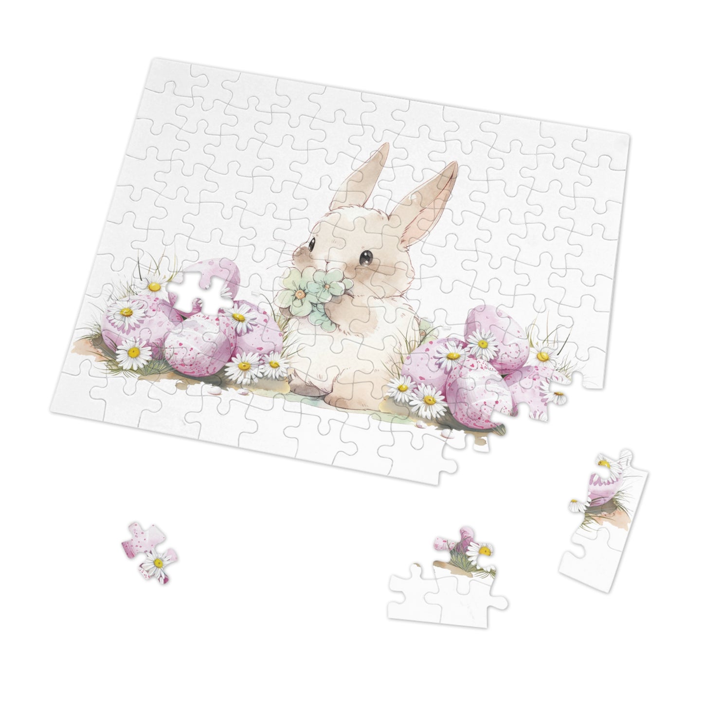 Jigsaw Puzzle, Easter, Easter Rabbit, Personalised/Non-Personalised (30, 110, 252, 500,1000-Piece)