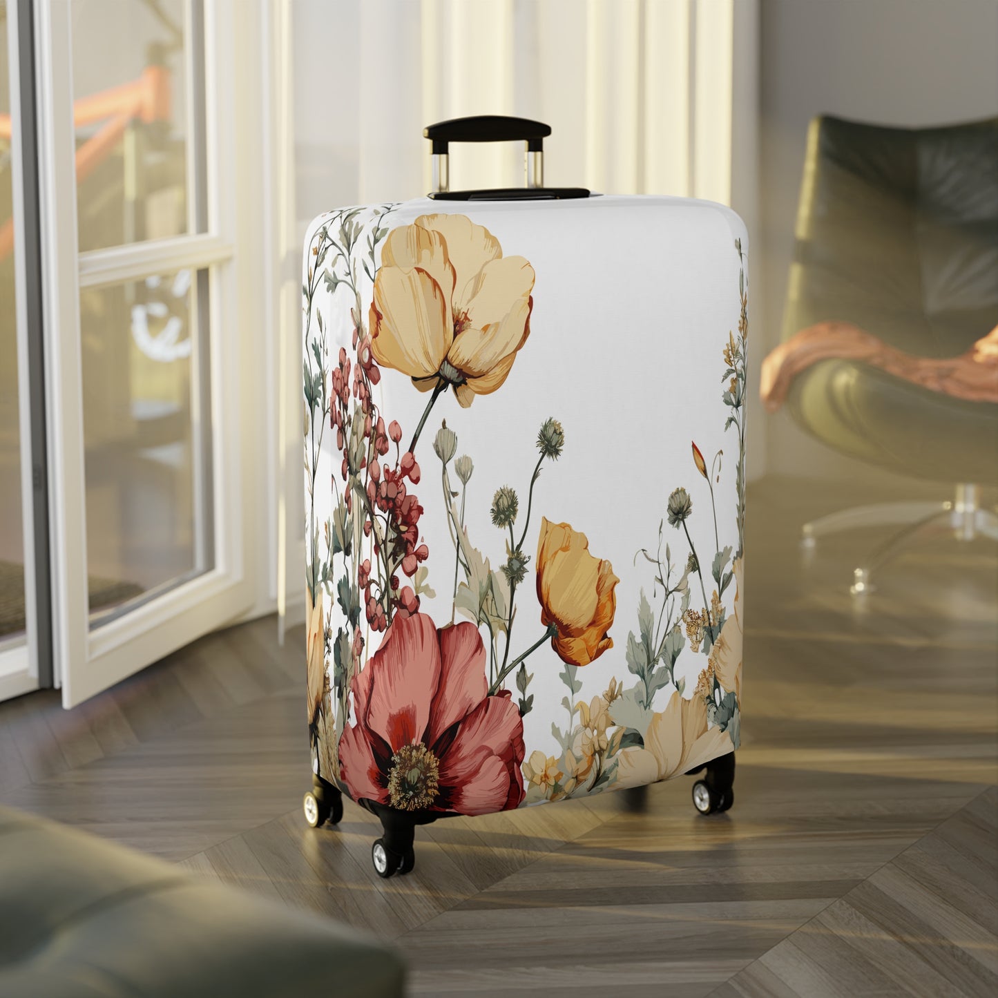 Luggage Cover, Floral, awd-313