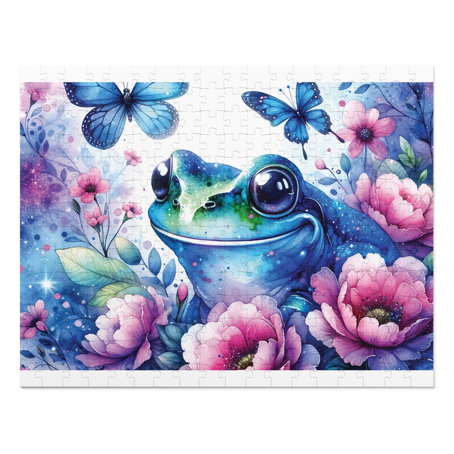 Jigsaw Puzzle, Frog, Personalised/Non-Personalised (30, 110, 252, 500,1000-Piece)