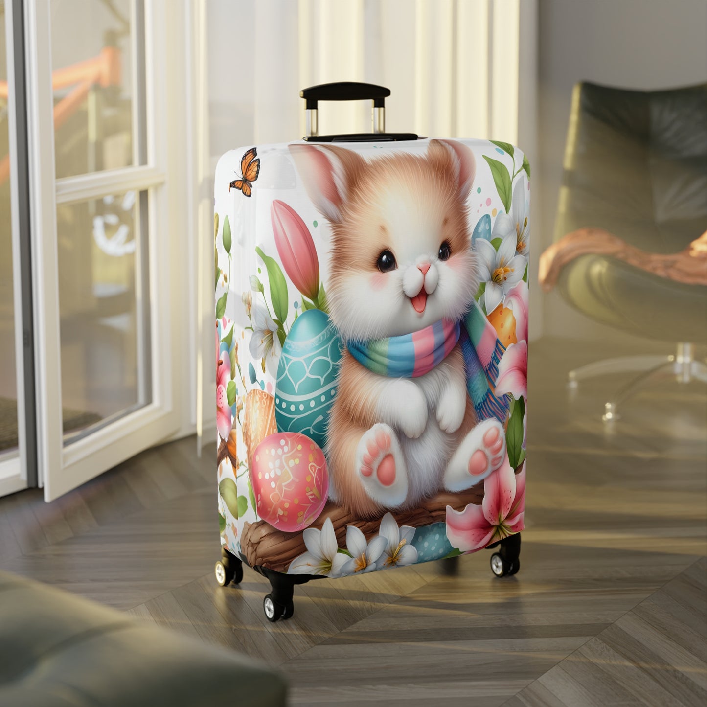 Luggage Cover, Easter, Rabbit, awd-1627