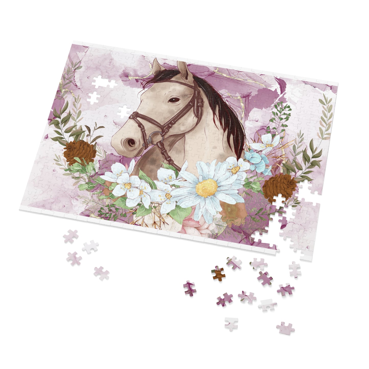 Jigsaw Puzzle, Horse, Personalised/Non-Personalised (30, 110, 252, 500,1000-Piece)