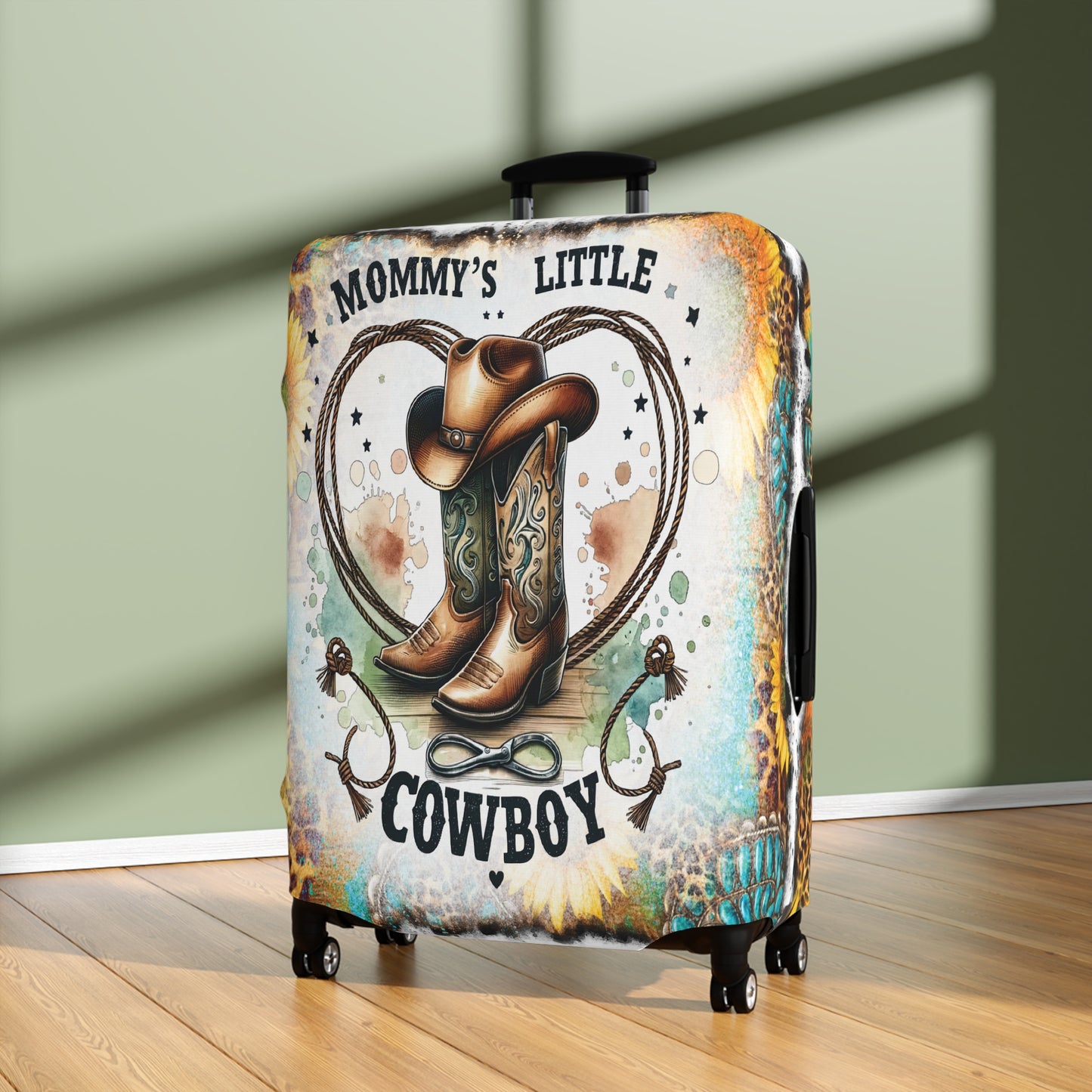 Luggage Cover, Country and Western, Mommy's Little Cowboy, awd-1028