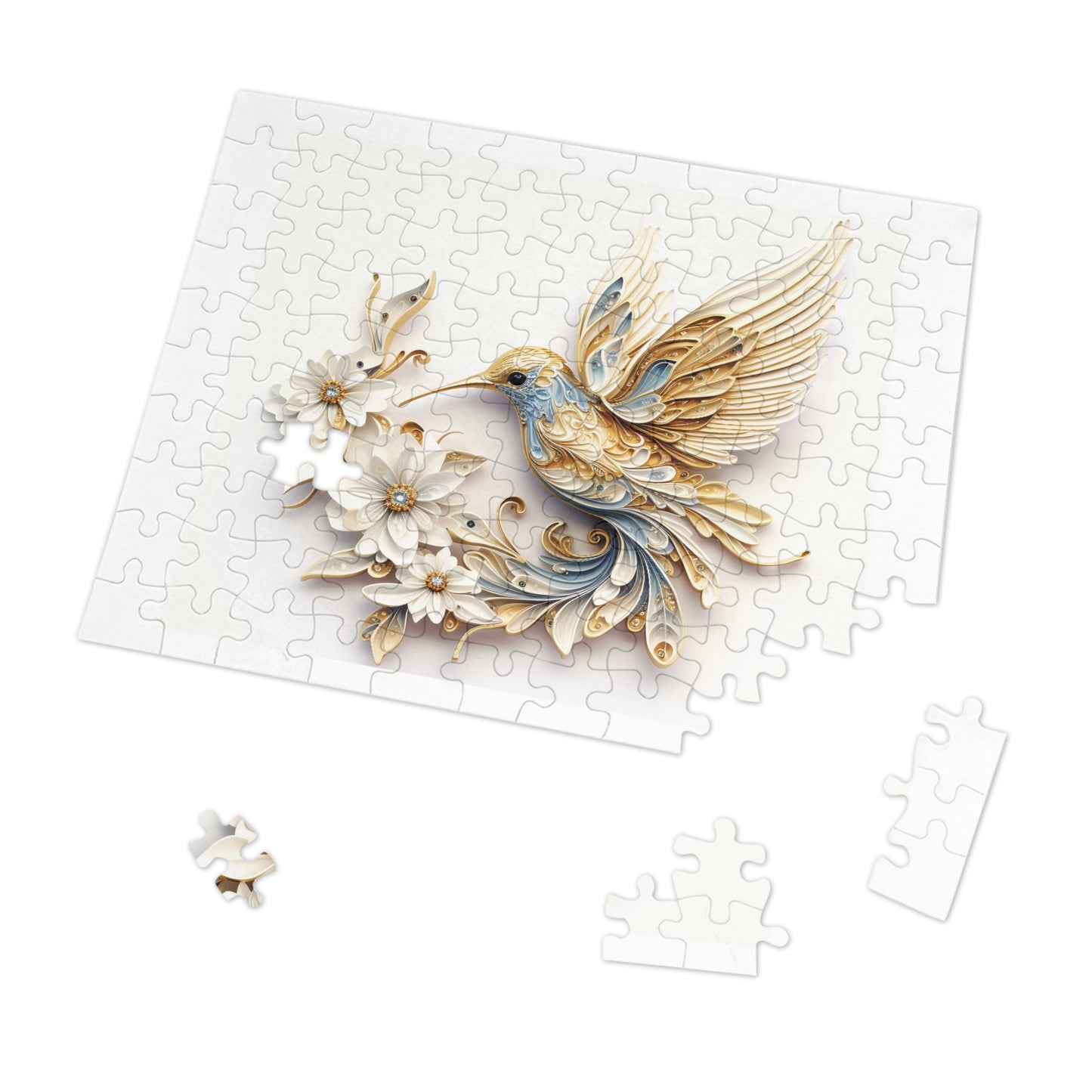 Jigsaw Puzzle, Floral, Personalised/Non-Personalised (30, 110, 252, 500,1000-Piece)