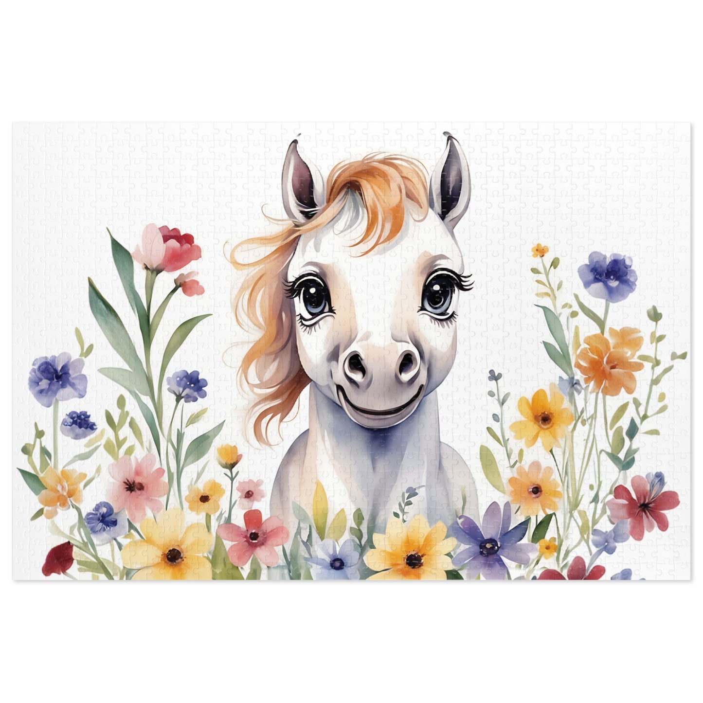 Jigsaw Puzzle, Horse, Personalised/Non-Personalised (30, 110, 252, 500,1000-Piece)