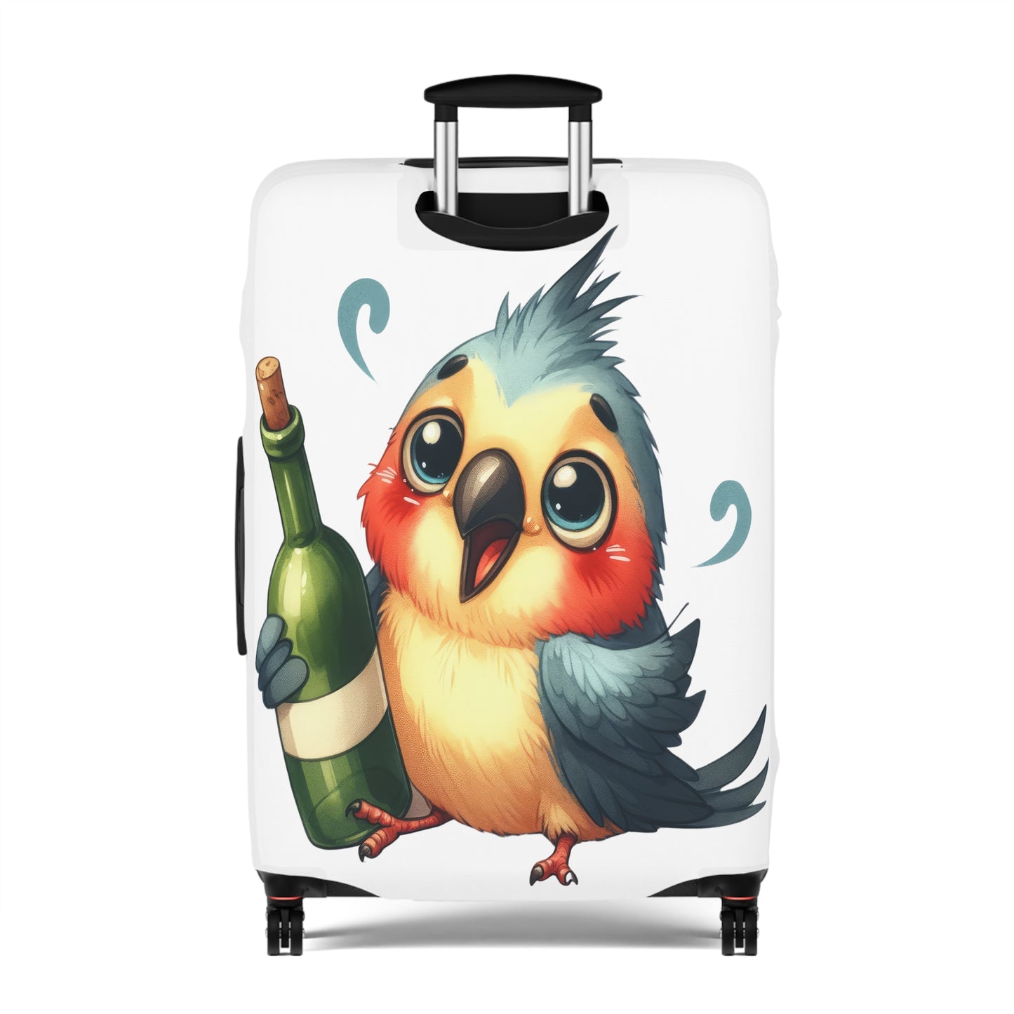 Luggage Cover, Cute Bird, awd-1645