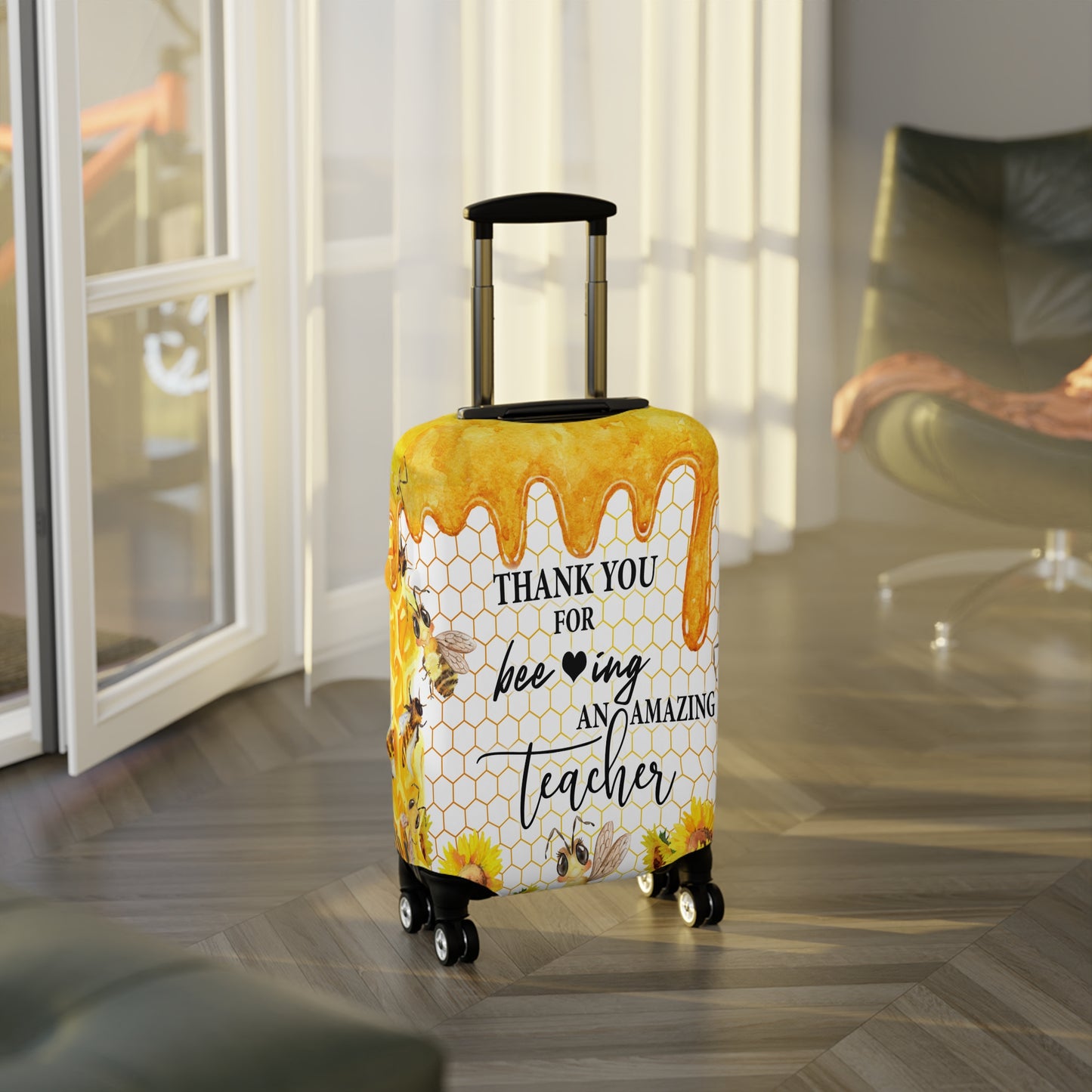 Luggage Cover, Teacher, Bees, awd-1756a