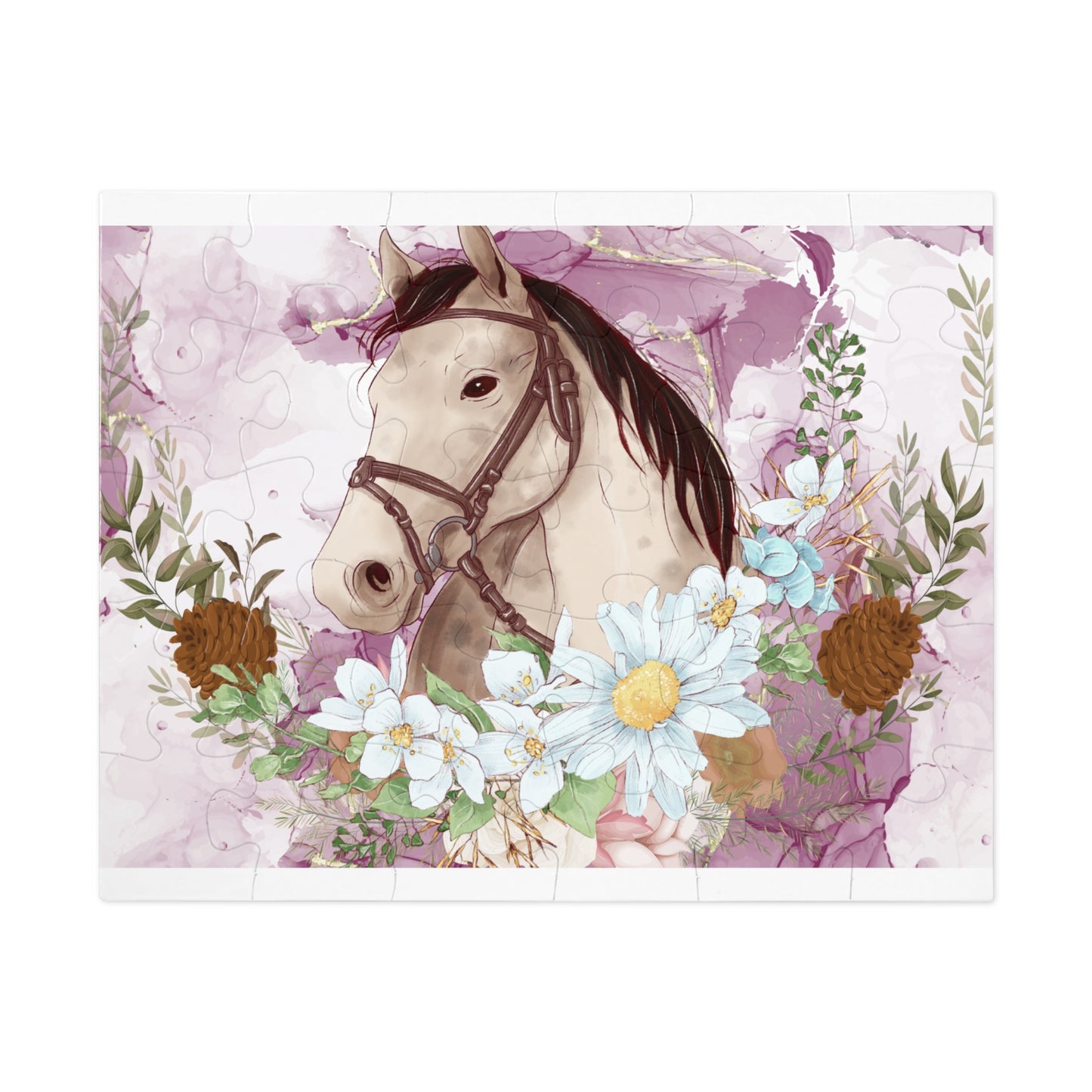 Jigsaw Puzzle, Horse, Personalised/Non-Personalised (30, 110, 252, 500,1000-Piece)