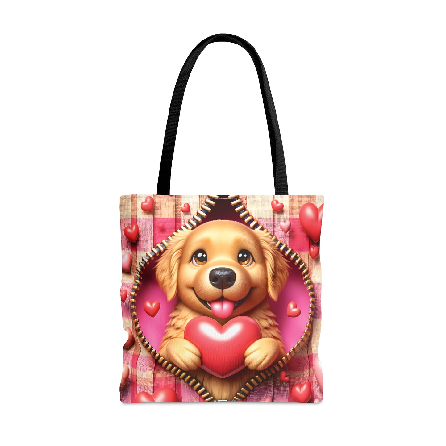 Tote Bag, Cute Dog, Personalised/Non-Personalised Tote bag