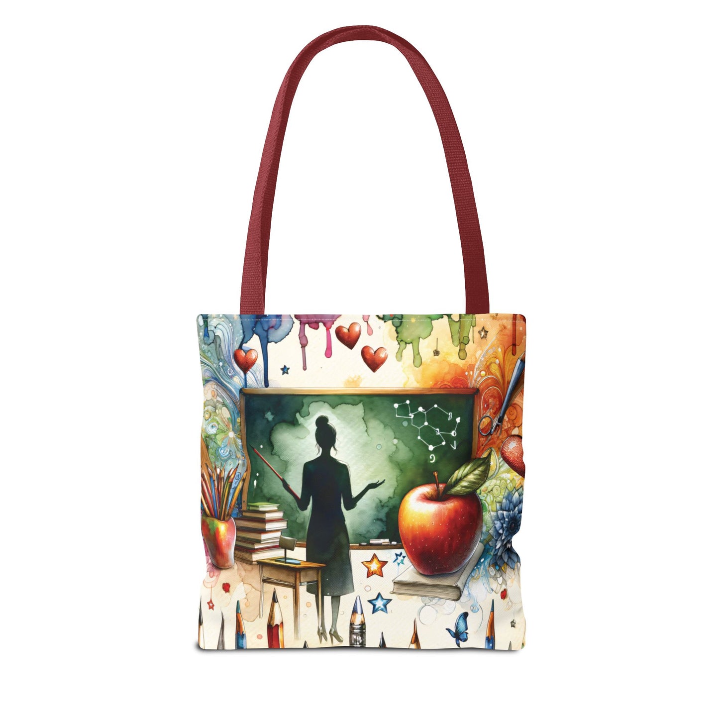 Tote Bag, Teacher, Personalised/Non-Personalised Tote bag, 3 Sizes Available