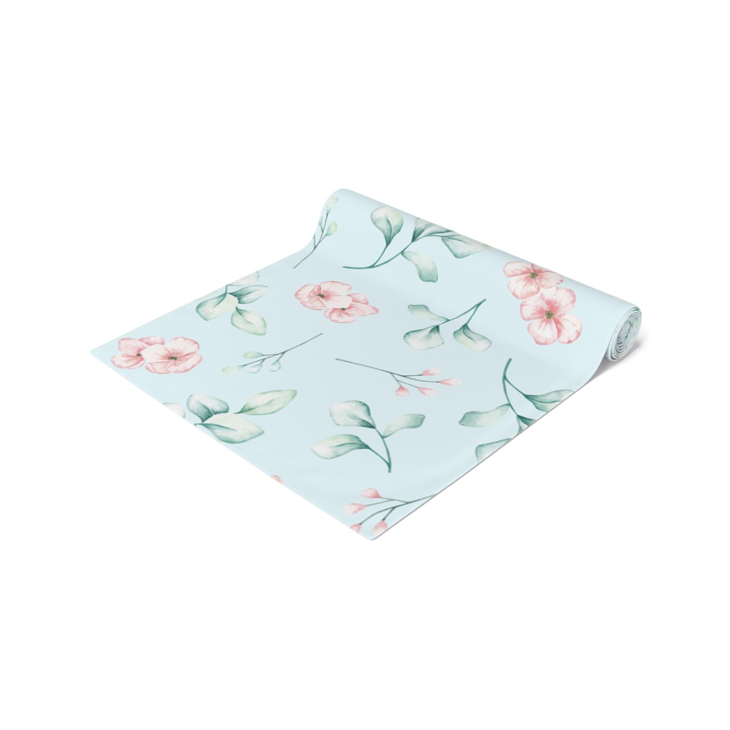 Floral Table Runner, Cotton Twill and Poly Available