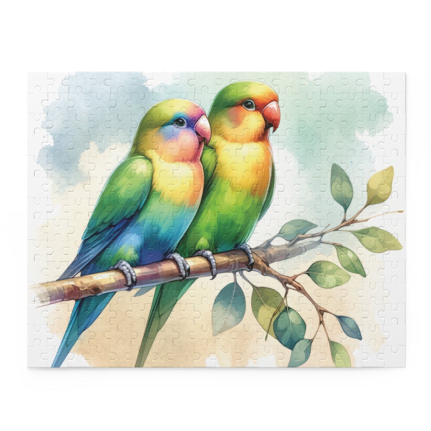 Puzzle, Love Birds (120, 252, 500-Piece) awd-643