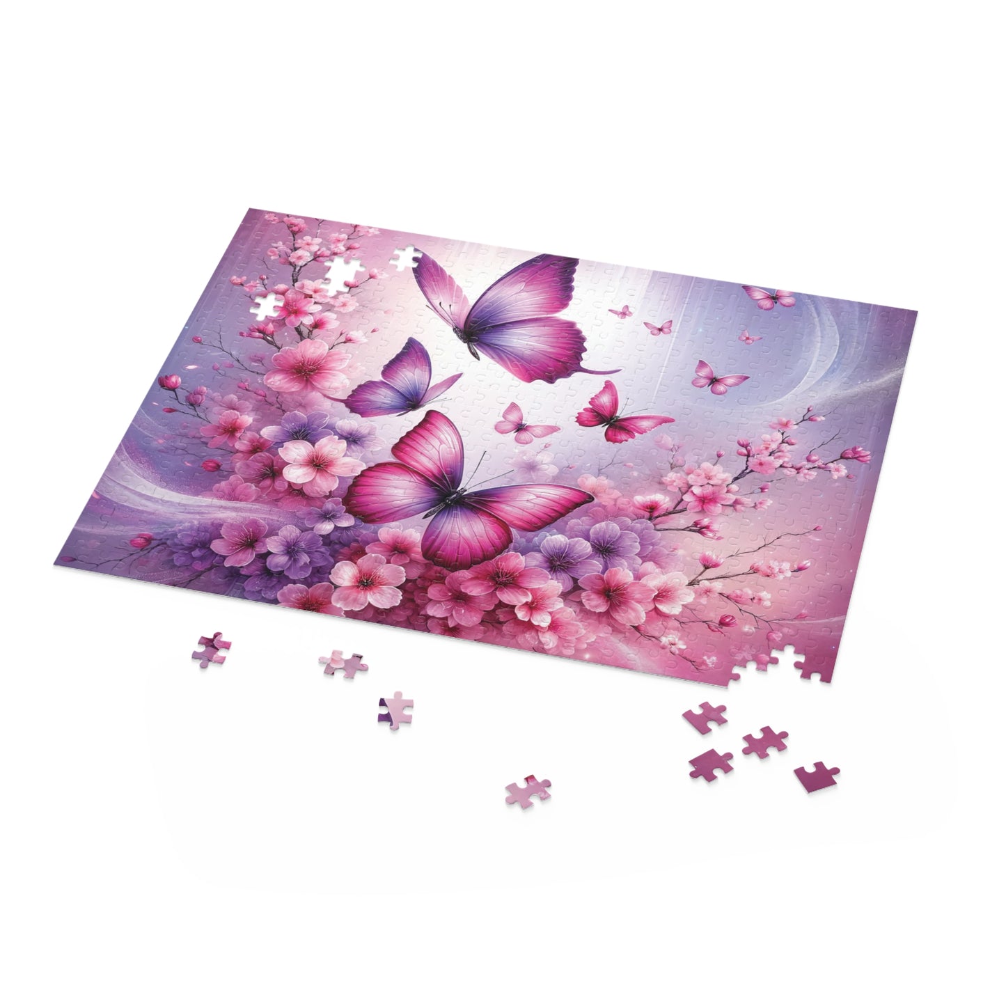 Personalised/Non-Personalised Puzzle, Butterfly Dreams (120, 252, 500-Piece)