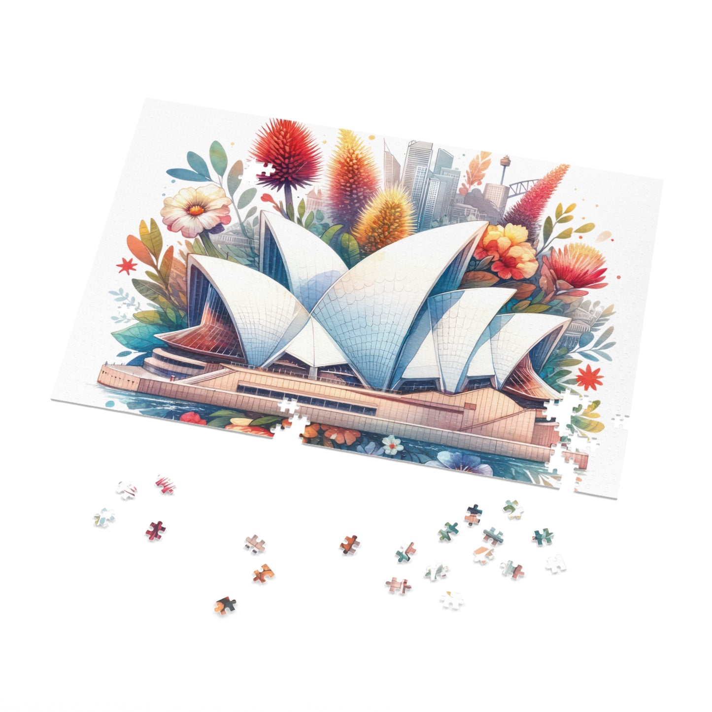 Jigsaw Puzzle, Sydney Opera House, Australia, Personalised/Non-Personalised (30, 110, 252, 500,1000-Piece)