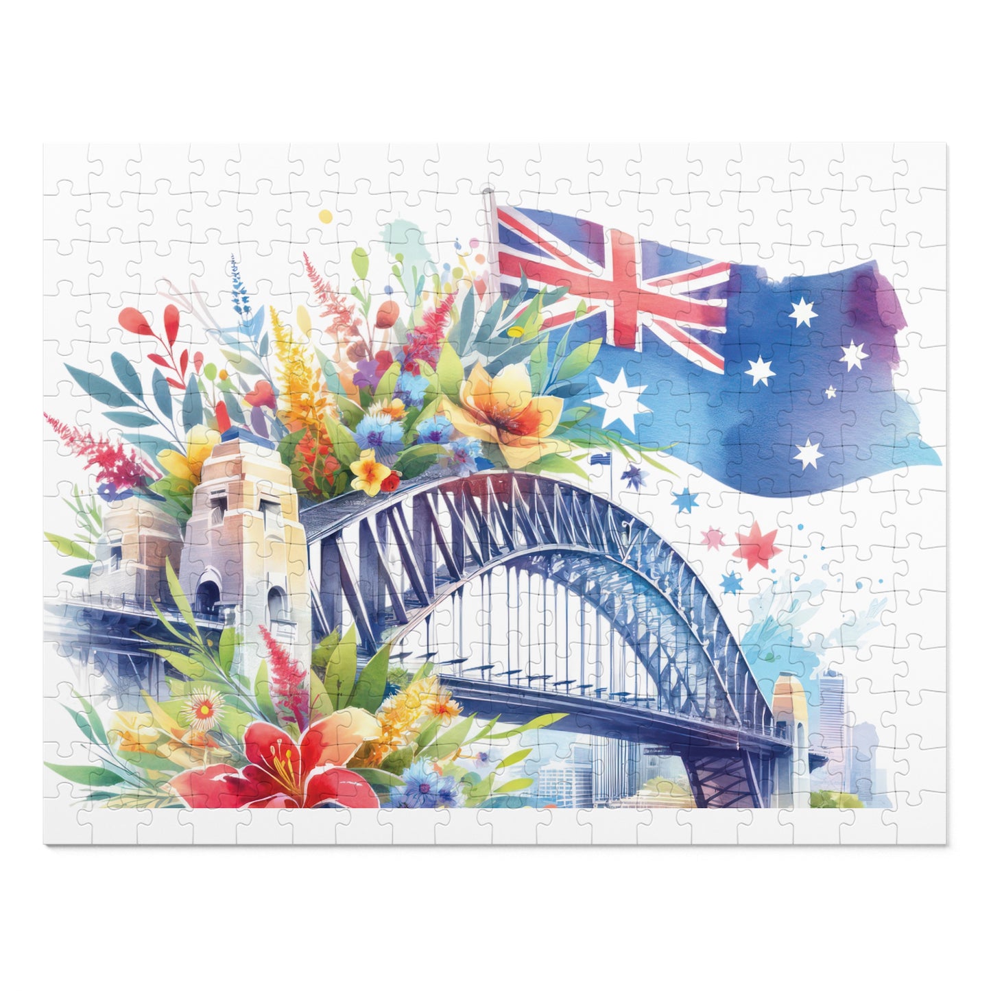 Jigsaw Puzzle, Sydney Harbour Bridge, Australia, Personalised/Non-Personalised (30, 110, 252, 500,1000-Piece)