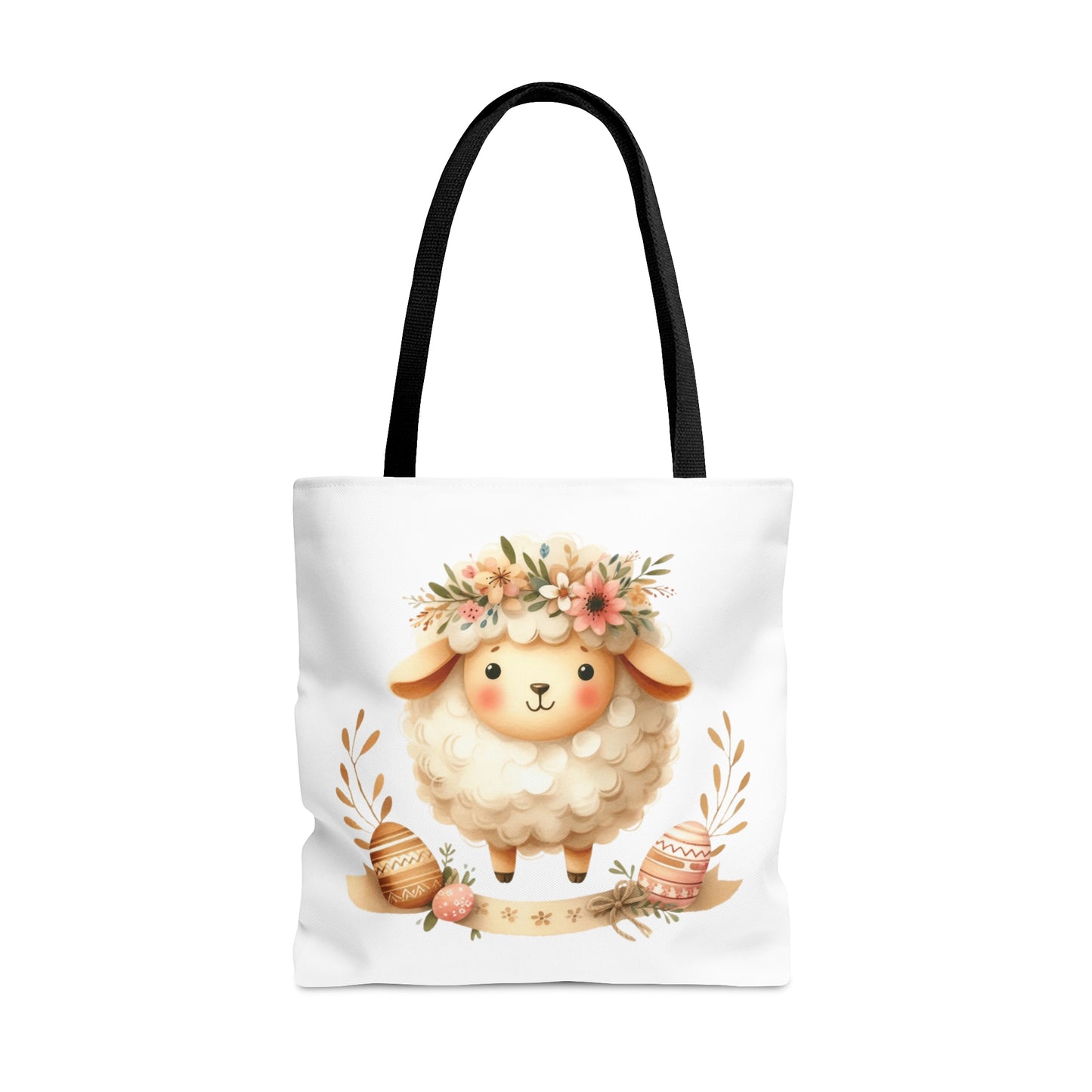 Tote Bag, Easter, Sheep, Personalised/Non-Personalised Tote bag