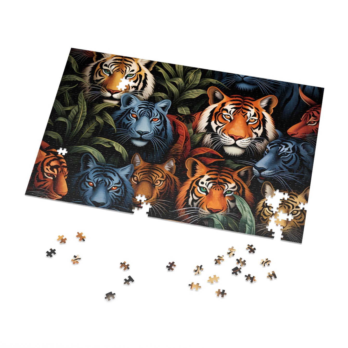 Jigsaw Puzzle, Lion, Personalised/Non-Personalised (30, 110, 252, 500,1000-Piece)