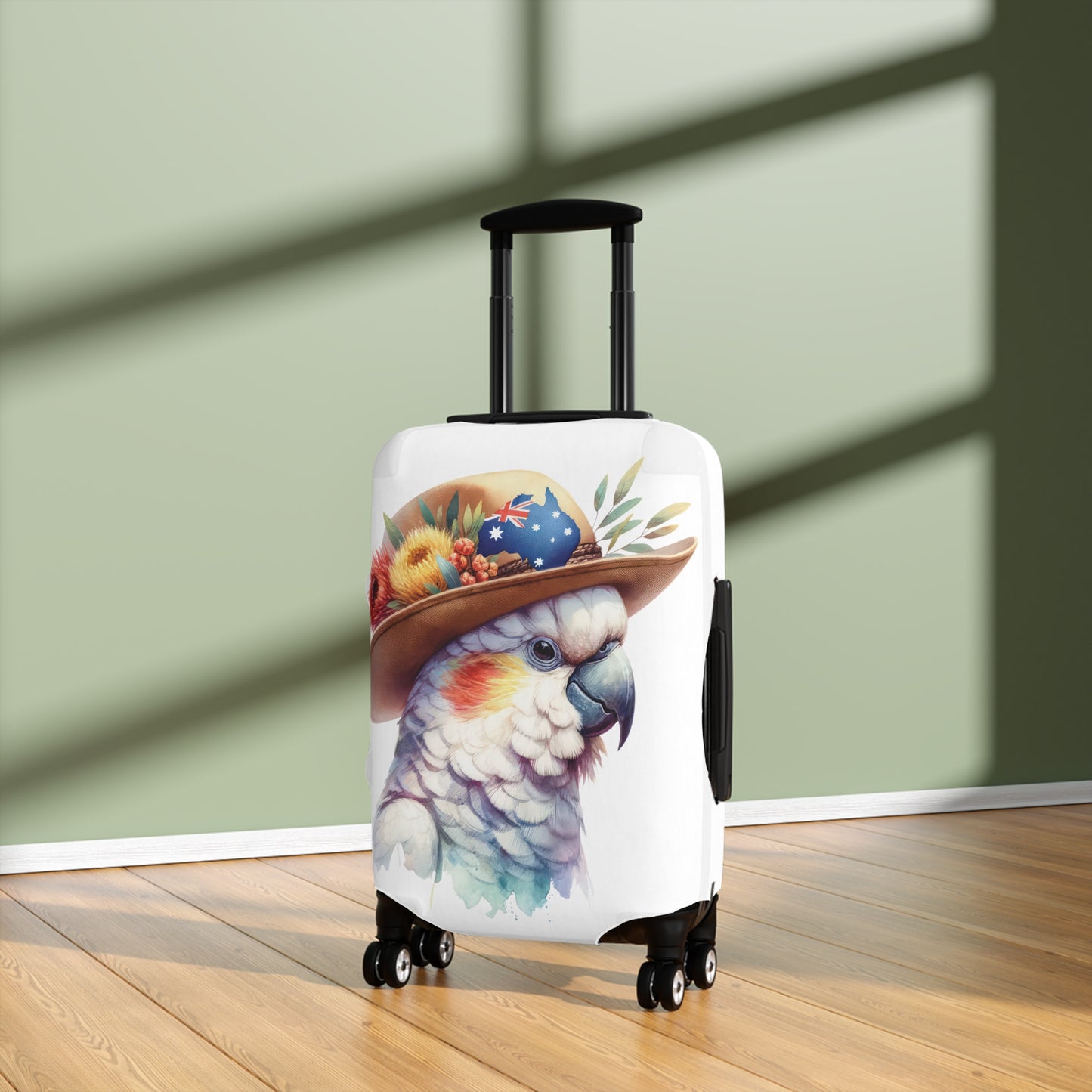 Luggage Cover, Cockatoo, awd-1334