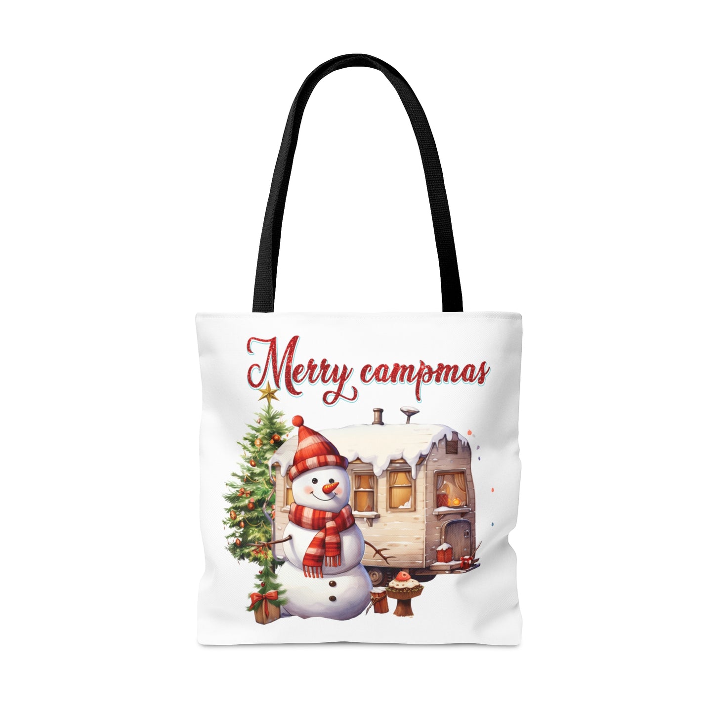 Tote Bag, Christmas, Camper