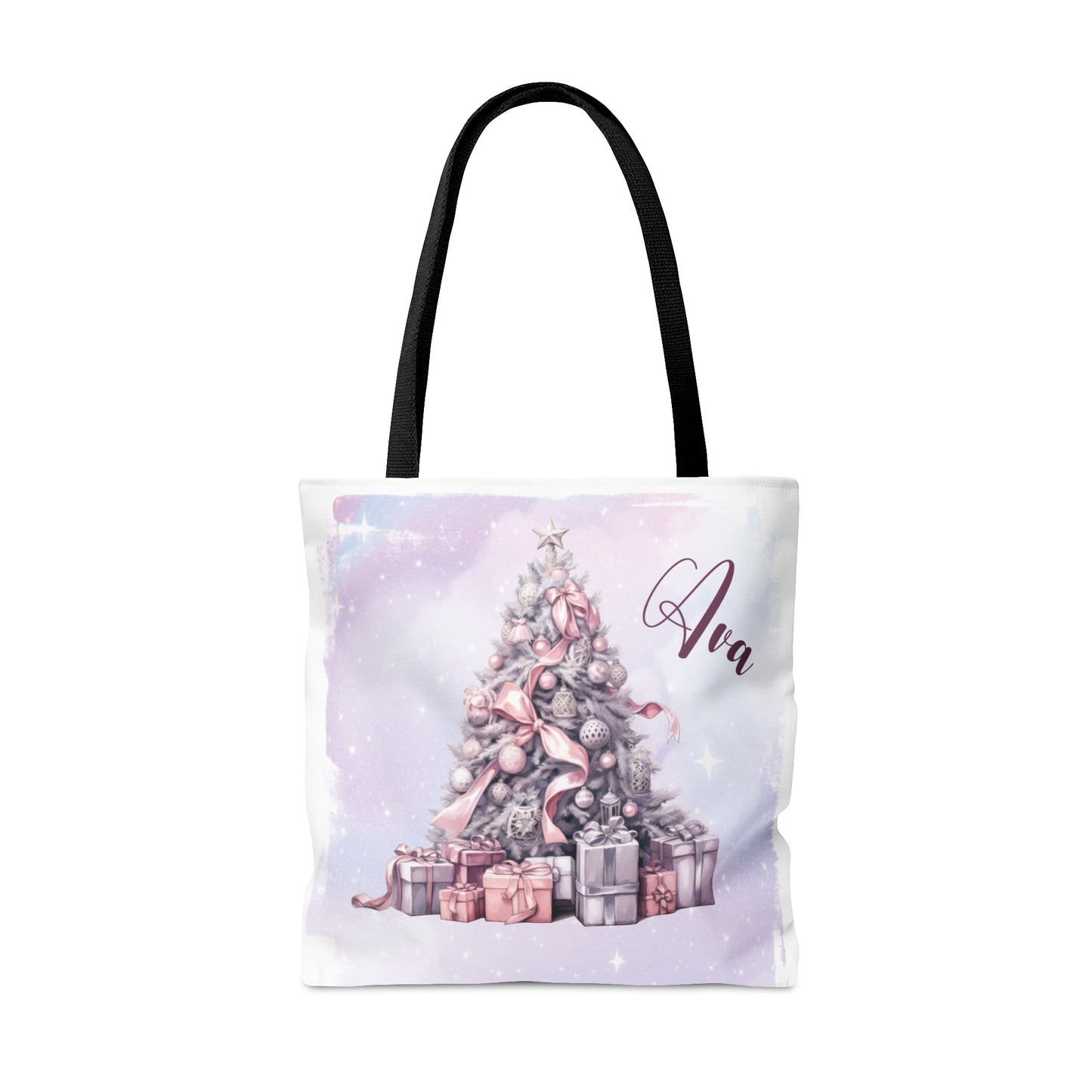 Personalised Tote Bag, Christmas Tree bag, Christmas Tote Bag, Personalised/Non-Personalised