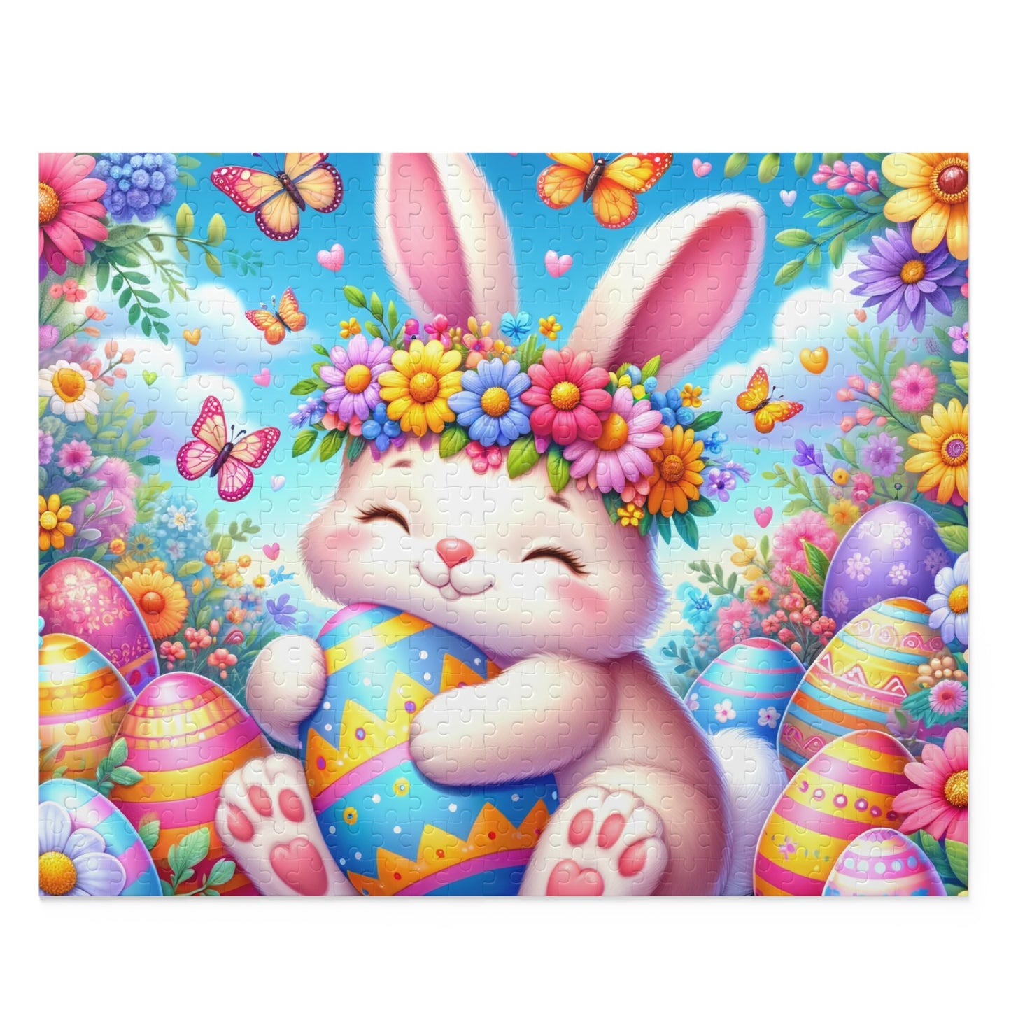 Puzzle, Easter, Rabbit  (120, 252, 500-Piece) awd-623