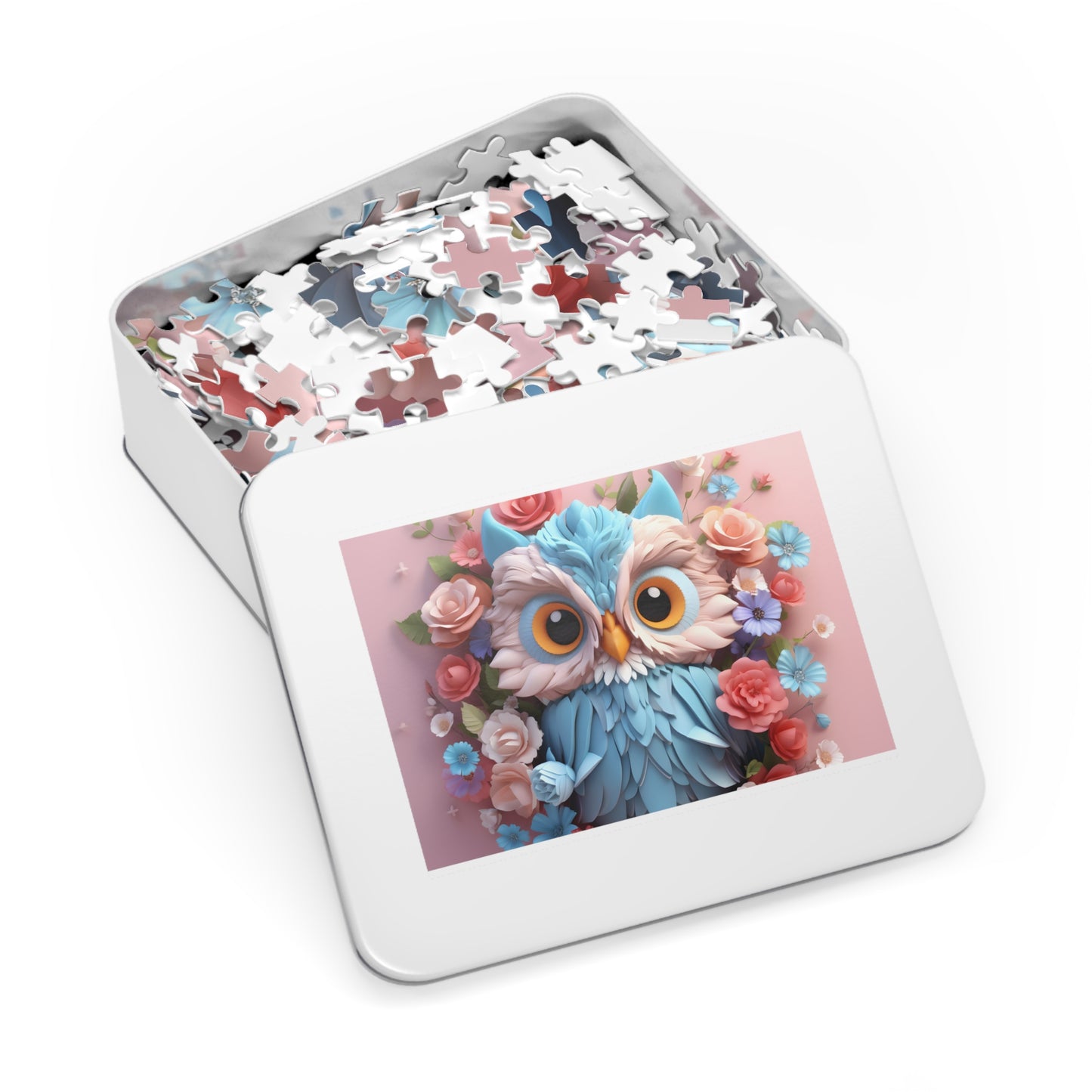 Jigsaw Puzzle, Owl, Personalised/Non-Personalised (30, 110, 252, 500,1000-Piece)