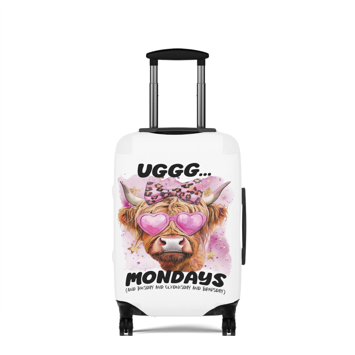 Luggage Cover, Highland Cow, awd-4019