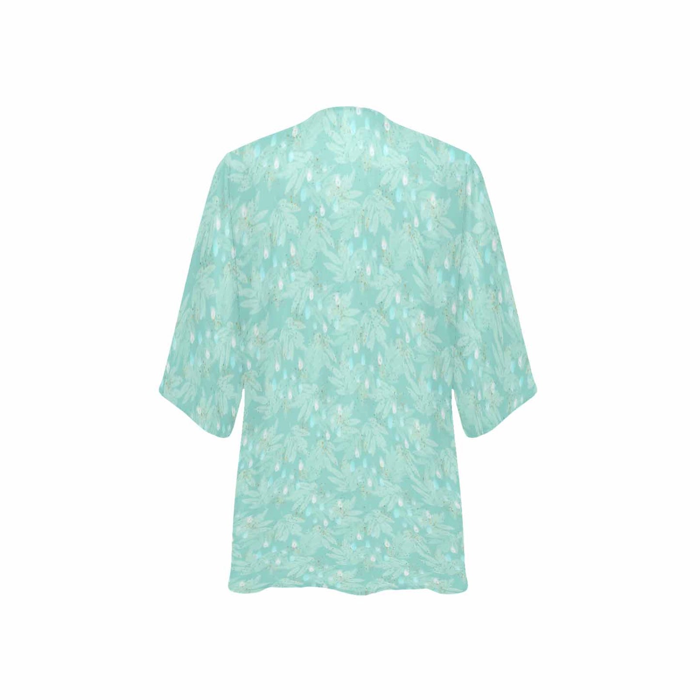 Australian Eucalyptus  GP Women's Kimono Chiffon Cover Up