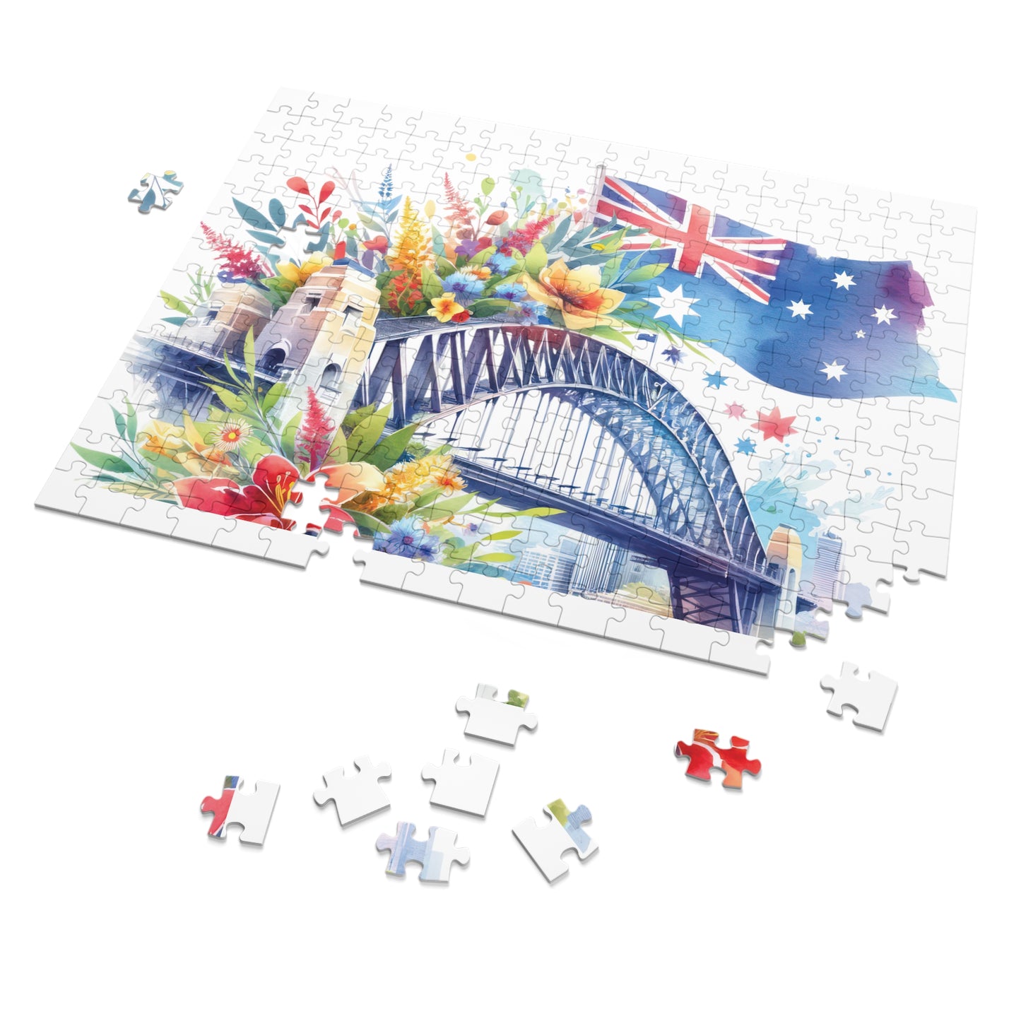 Jigsaw Puzzle, Sydney Harbour Bridge, Australia, Personalised/Non-Personalised (30, 110, 252, 500,1000-Piece)