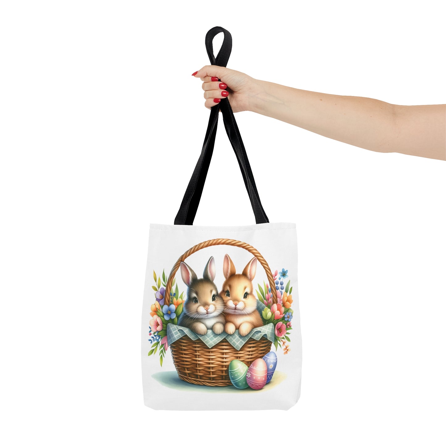 Tote Bag, Easter, Rabbit, Personalised/Non-Personalised Tote bag