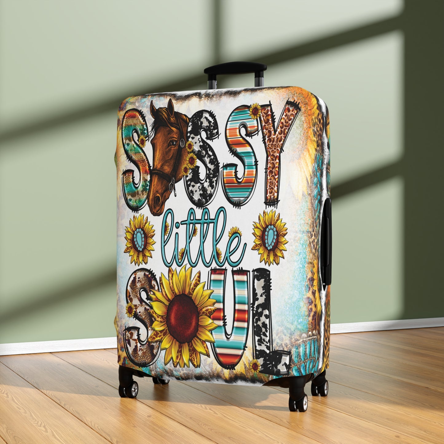 Luggage Cover, Country and Western, Sassy Little Soul, awd-1017