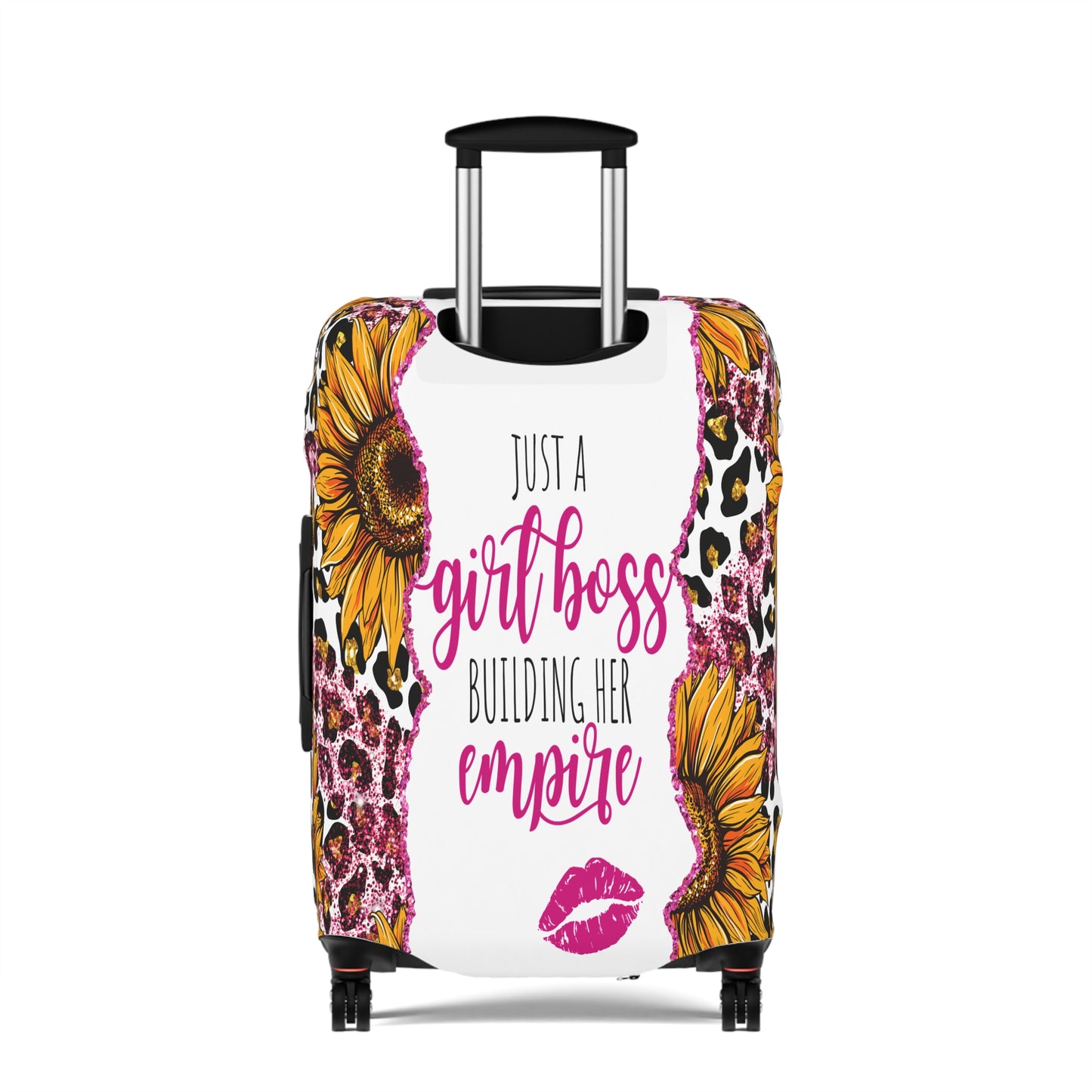 Luggage Cover, Just a Girl Boss building her Empire, awd-1696