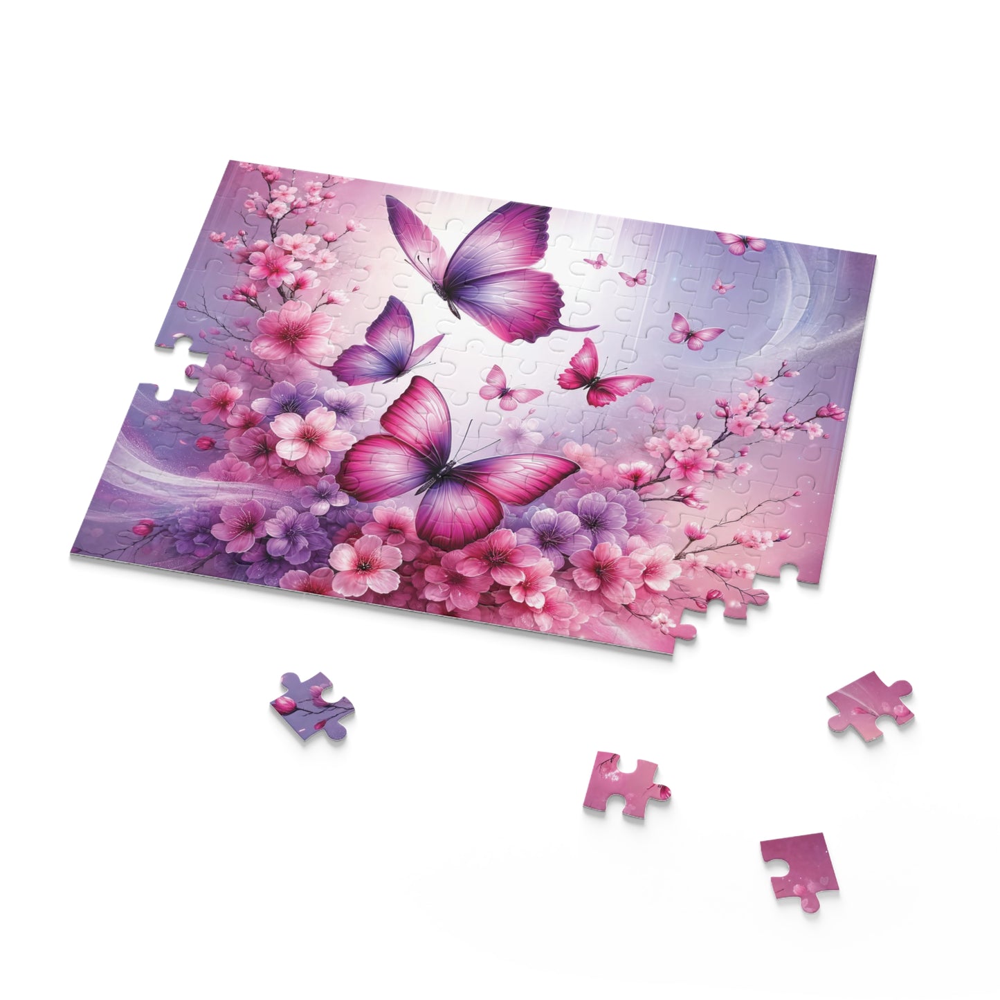 Personalised/Non-Personalised Puzzle, Butterfly Dreams (120, 252, 500-Piece)