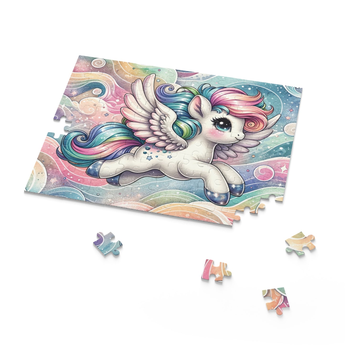 Puzzle, Rainbow Unicorn (120, 252, 500-Piece) awd-645