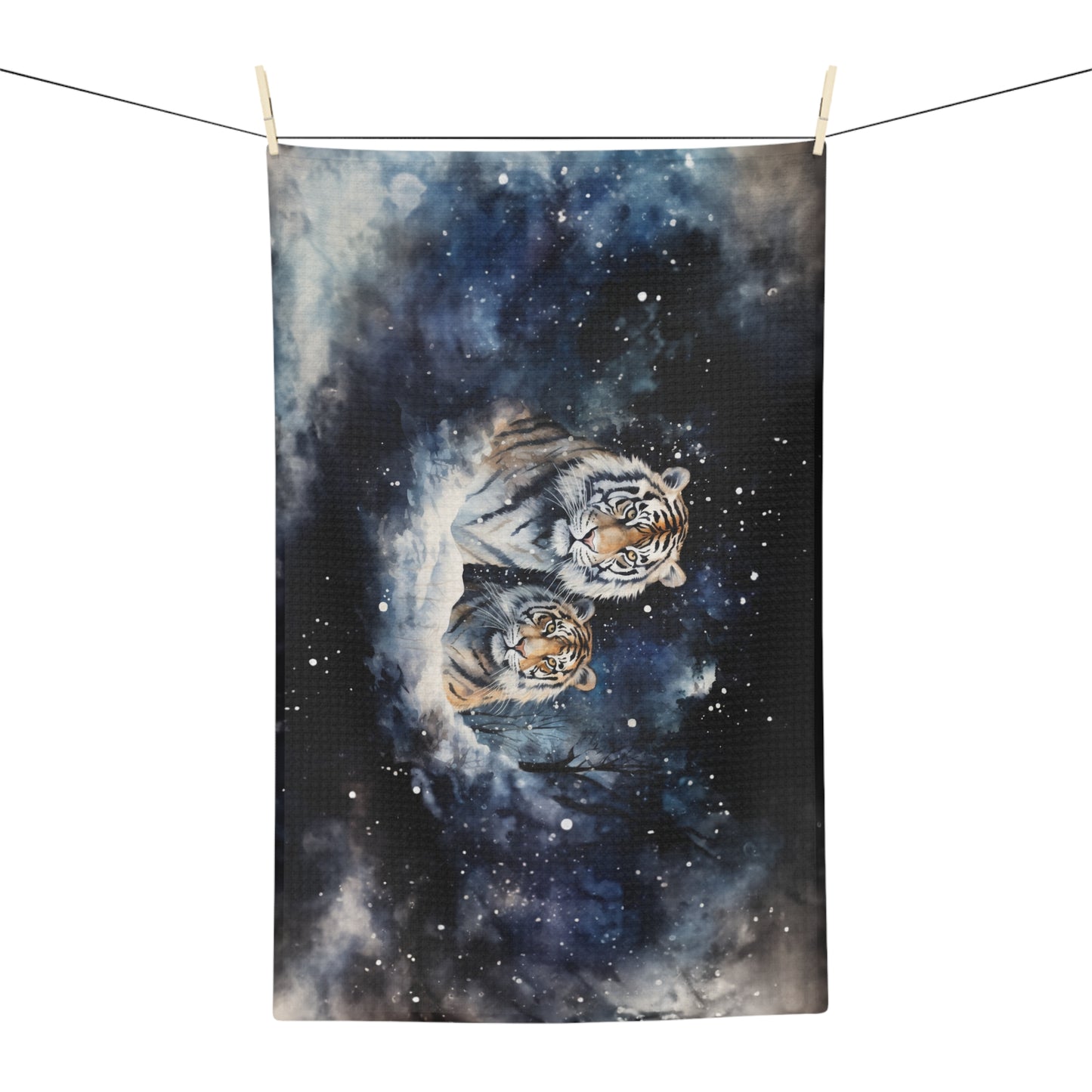 Microfiber Tea Towel Tigers