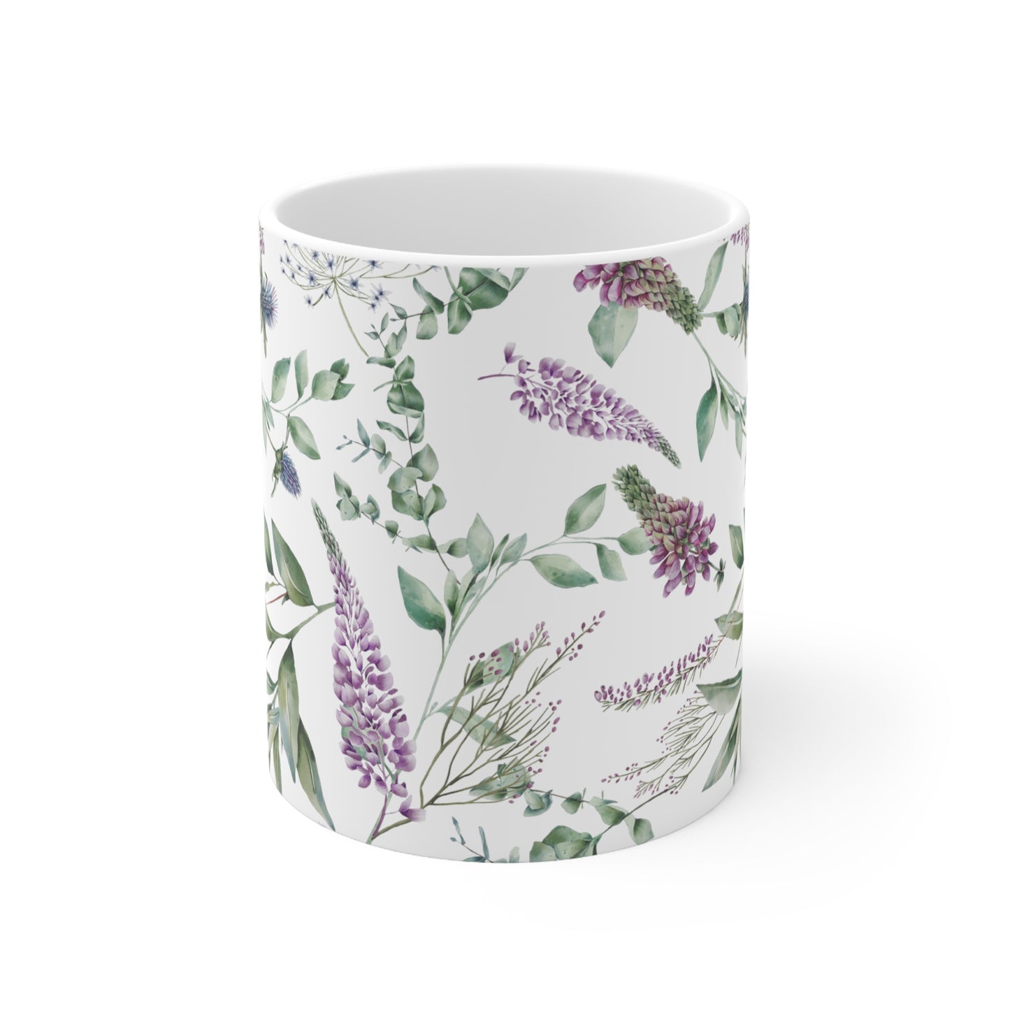 Scottish Floral, Ceramic Mug 11oz